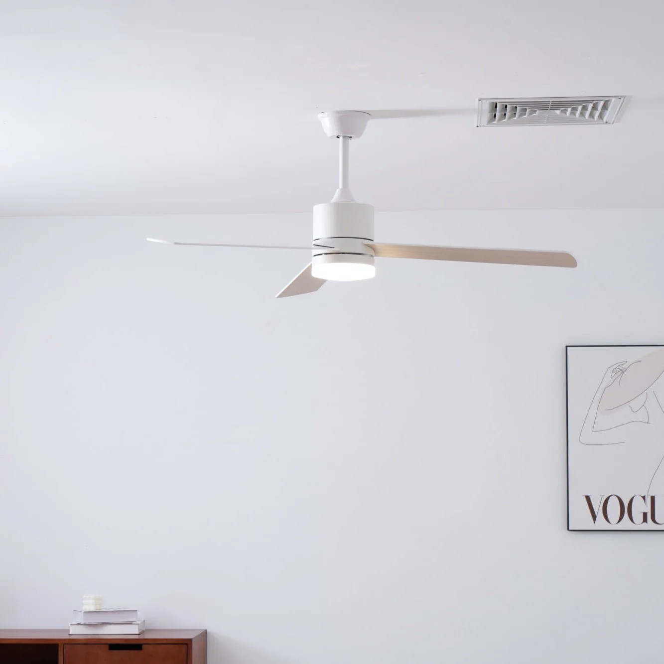Solara Drift Ceiling Fan Lamp - Image 15