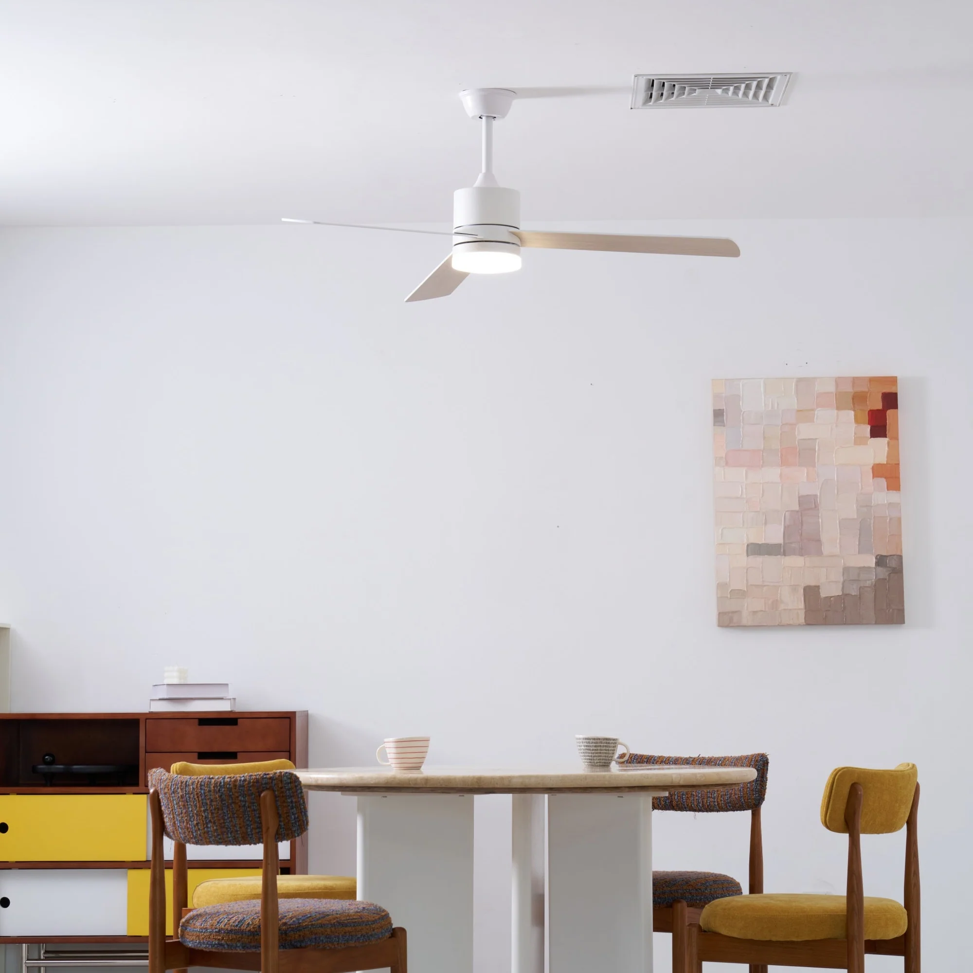 Solara Drift Ceiling Fan Lamp - Image 2
