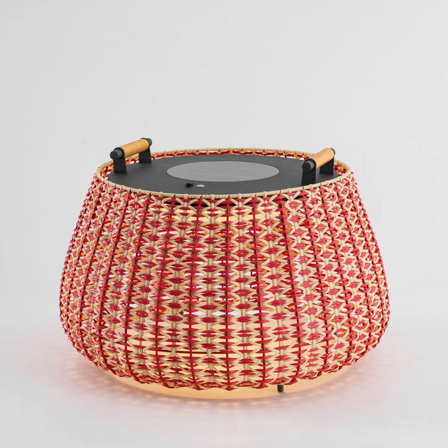 Solara Weave Outdoor Lantern Lamp - Image 14