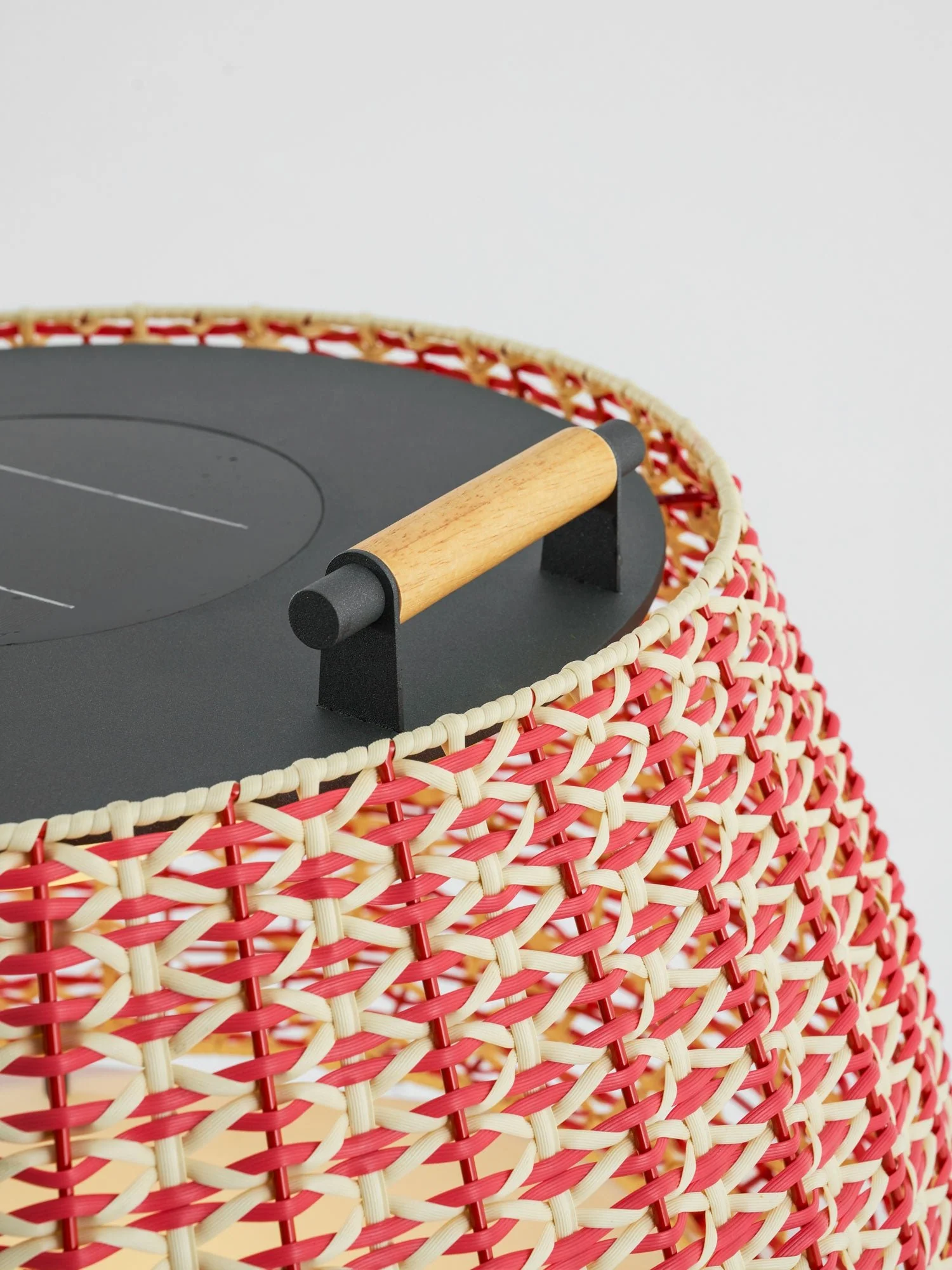 Solara Weave Outdoor Lantern Lamp - Image 16