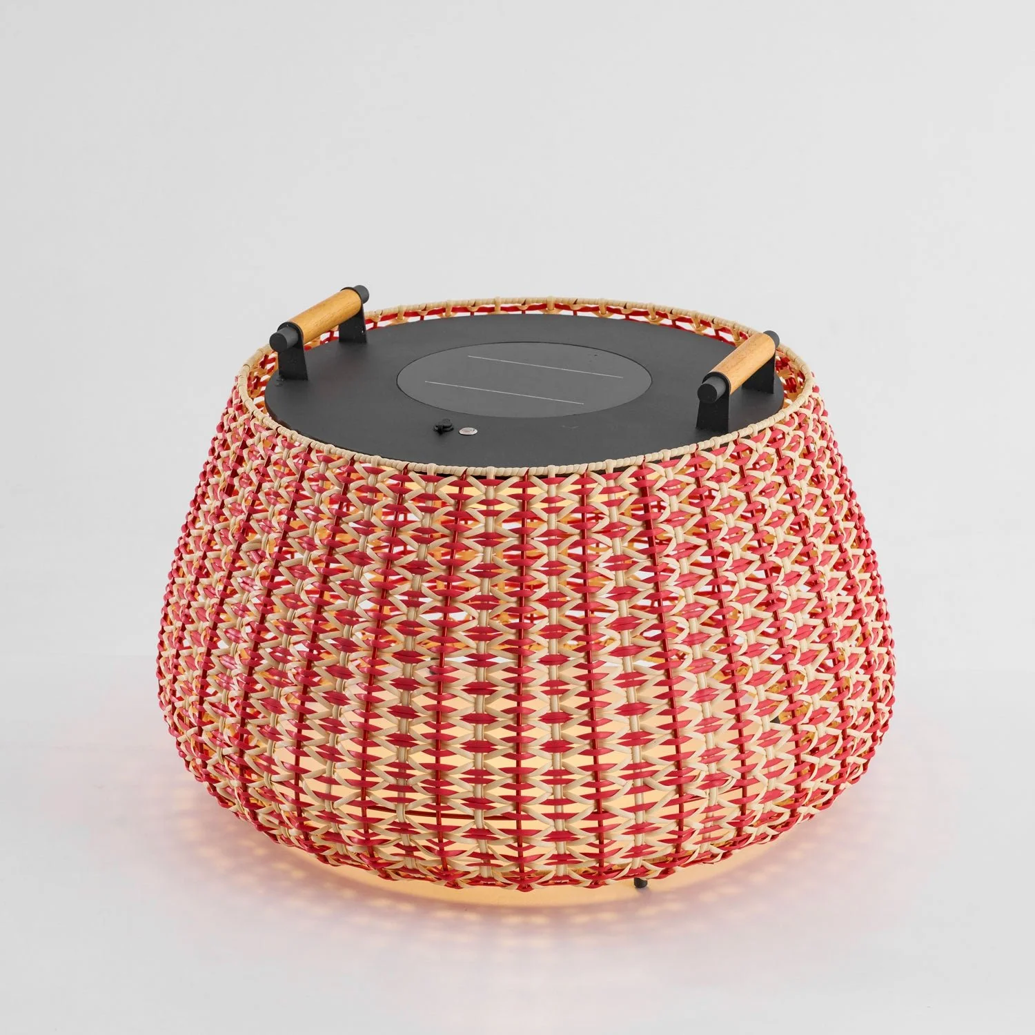 Solara Weave Outdoor Lantern Lamp - Image 19