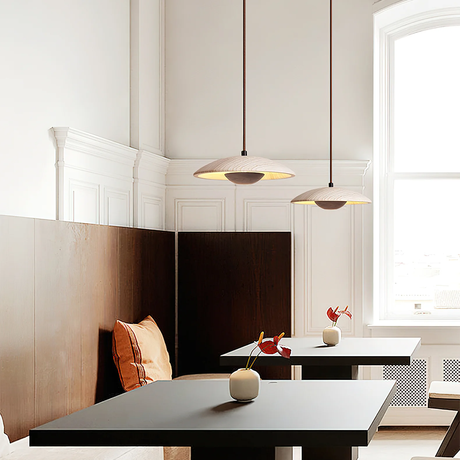 Solara Wood Pendant Lamp - Image 15