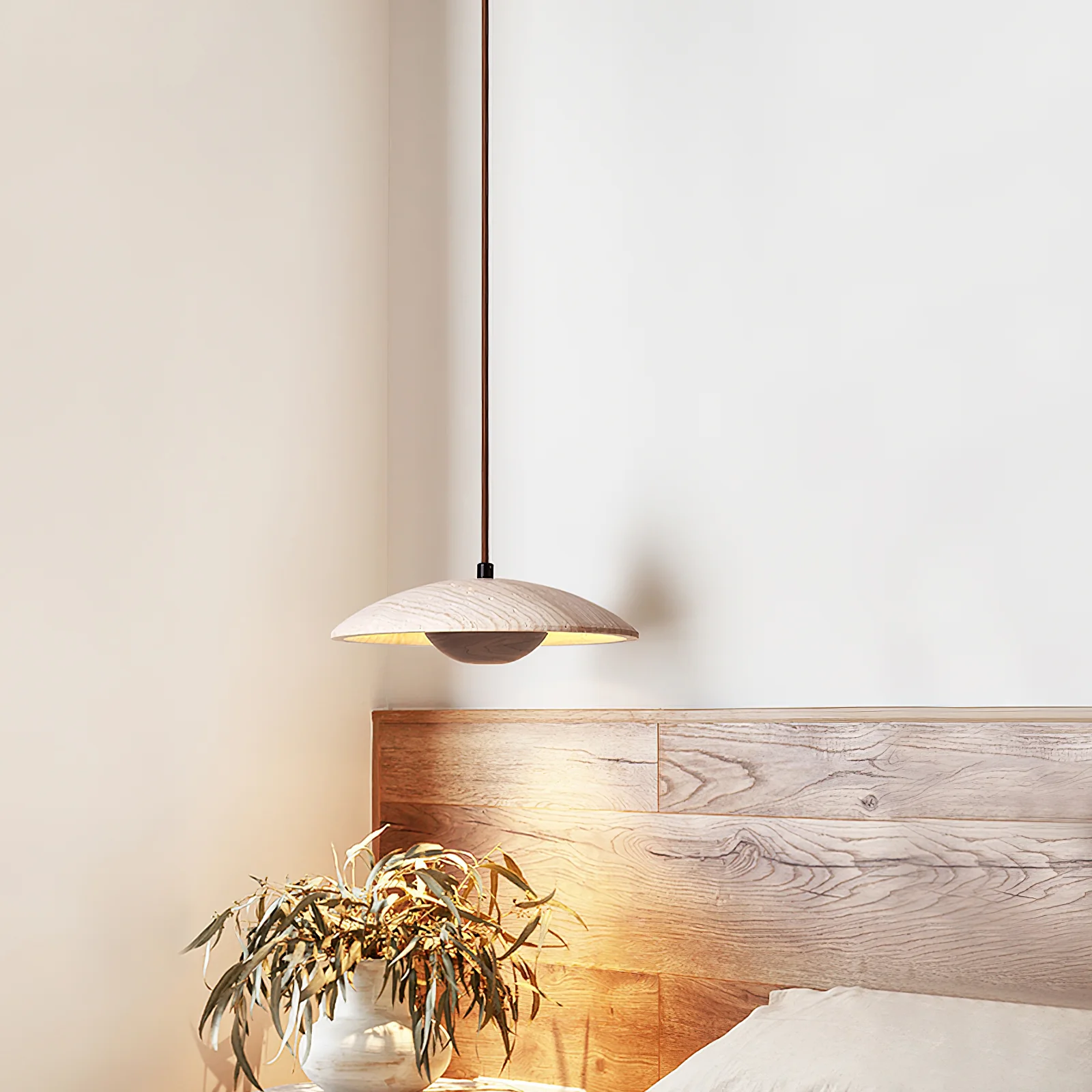 Solara Wood Pendant Lamp - Image 16