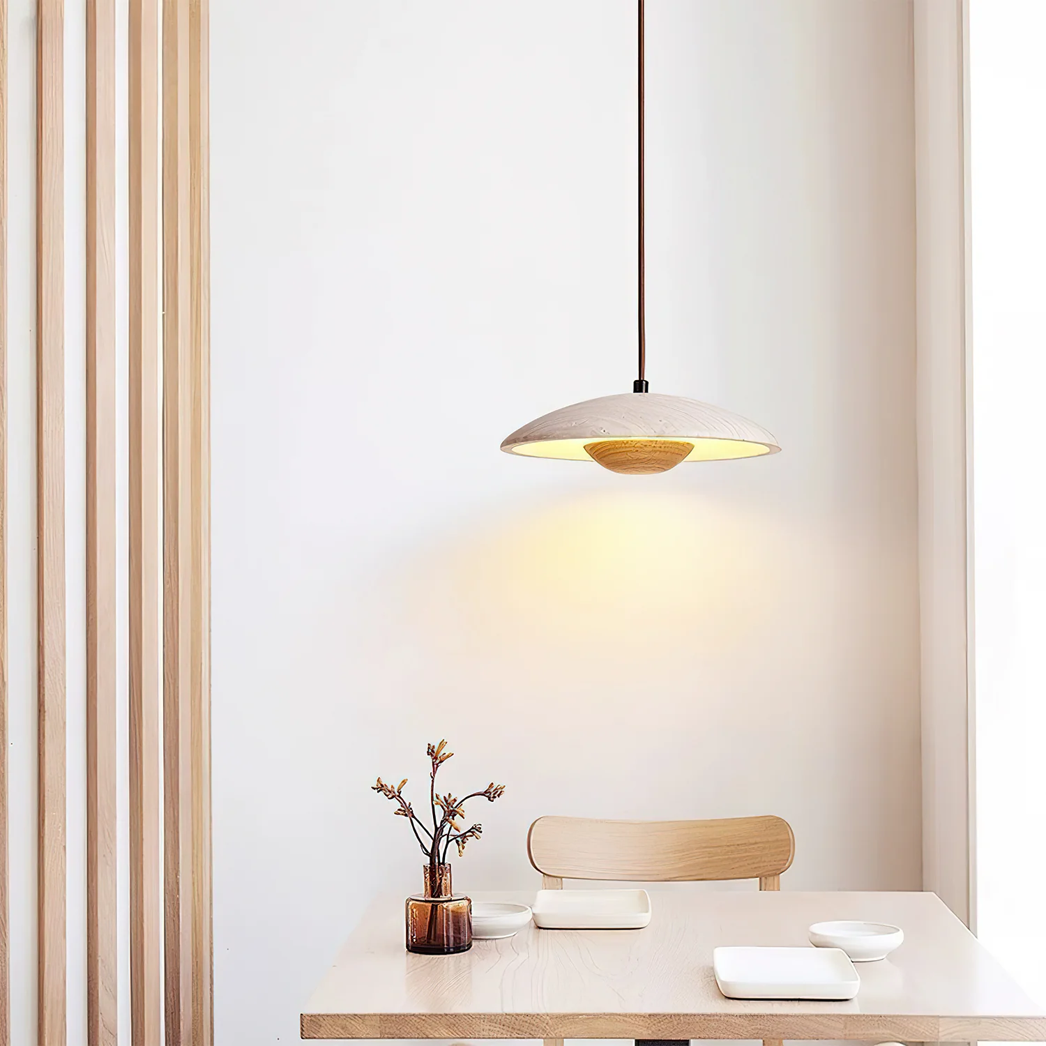 Solara Wood Pendant Lamp - Image 23