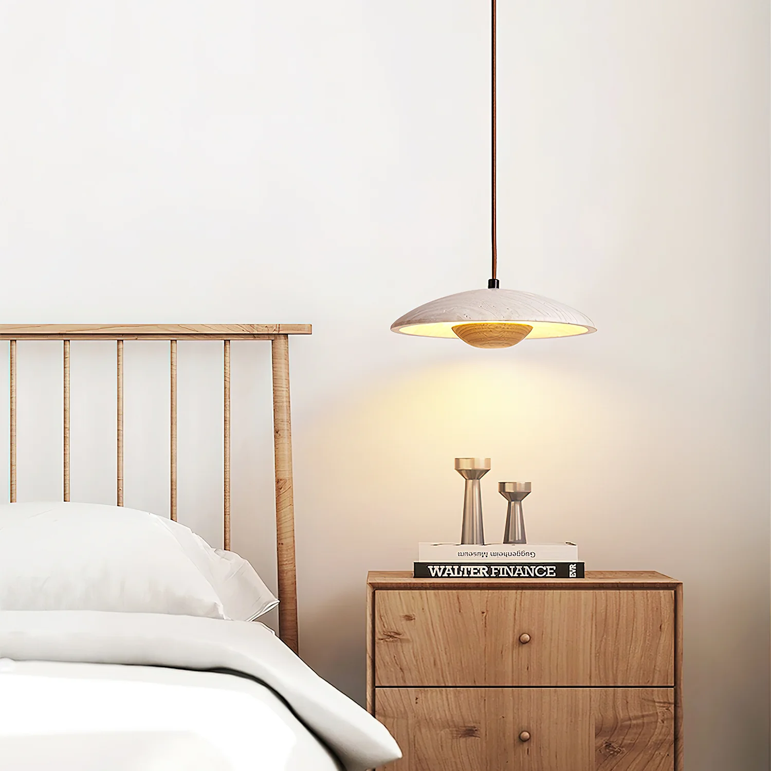 Solara Wood Pendant Lamp - Image 31