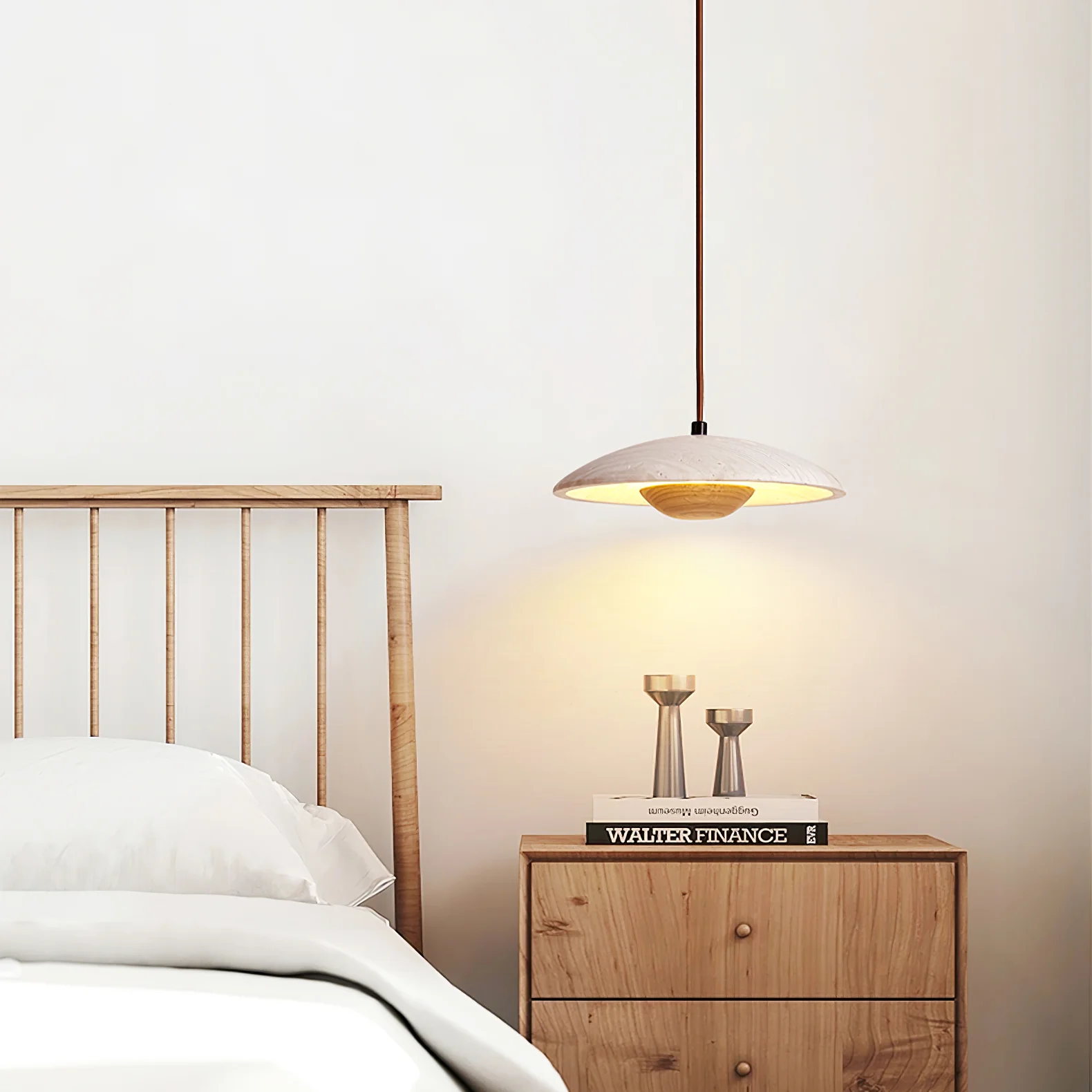 Solara Wood Pendant Lamp - Image 36