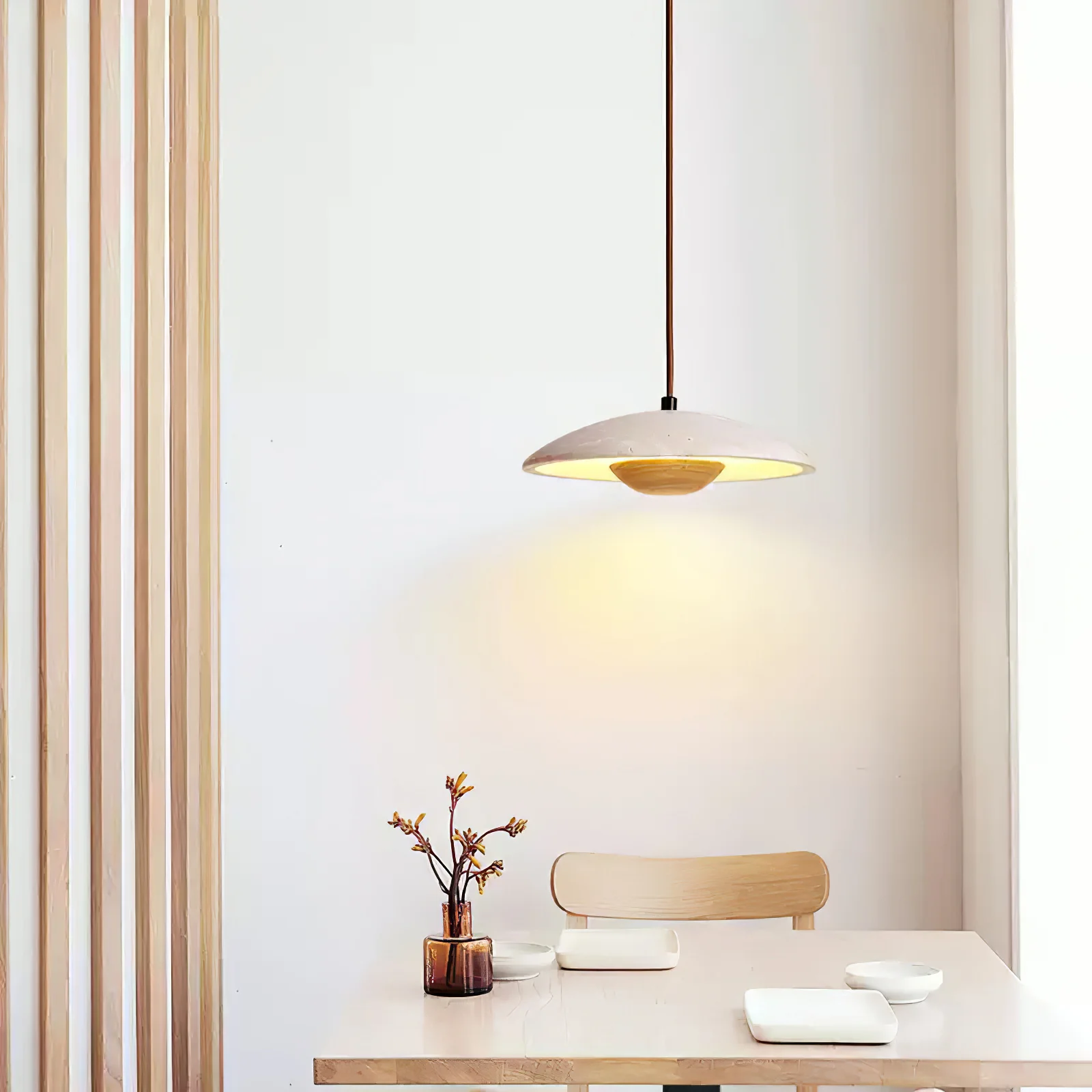 Solara Wood Pendant Lamp - Image 40