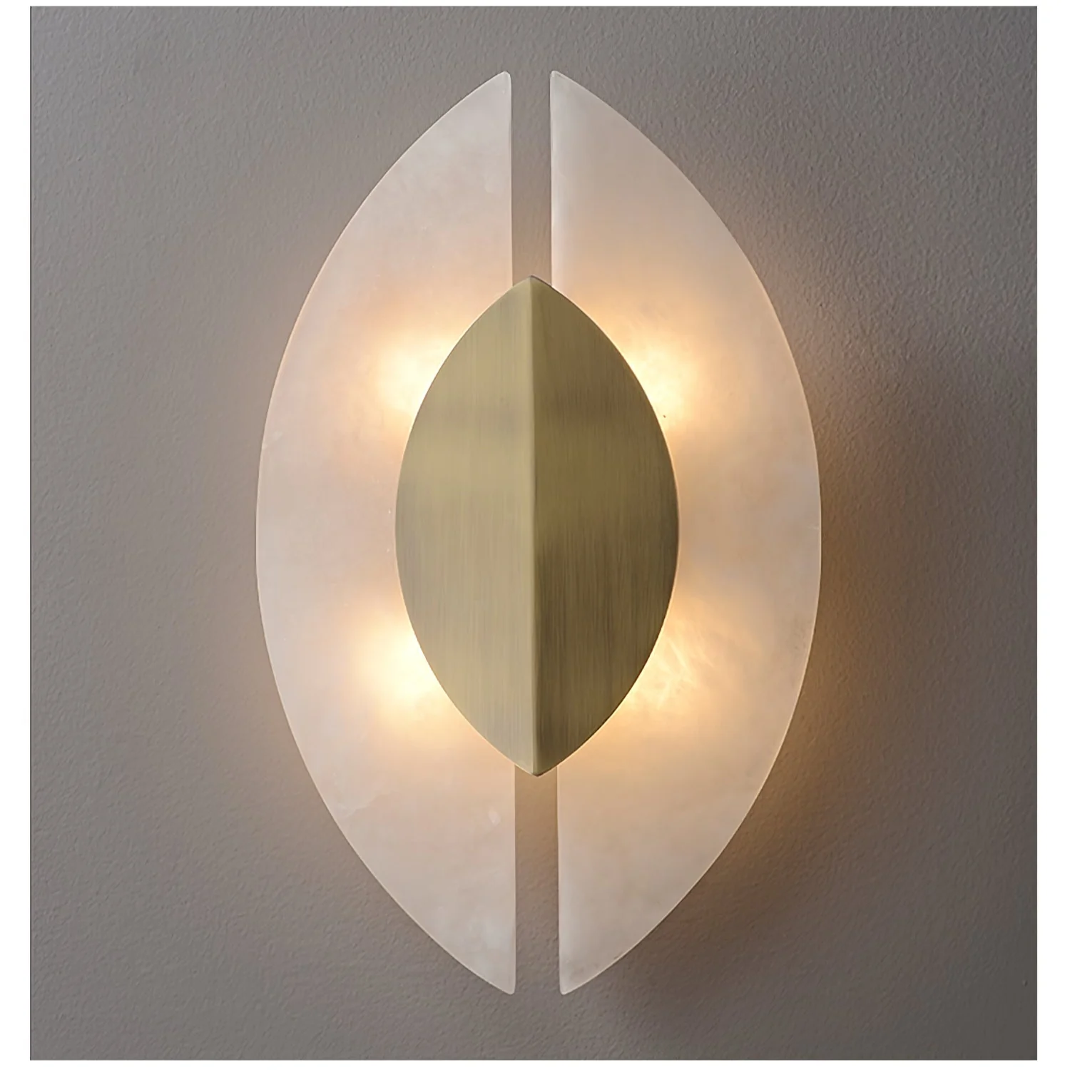 Solari Alabaster Leaf Sconce - Image 12