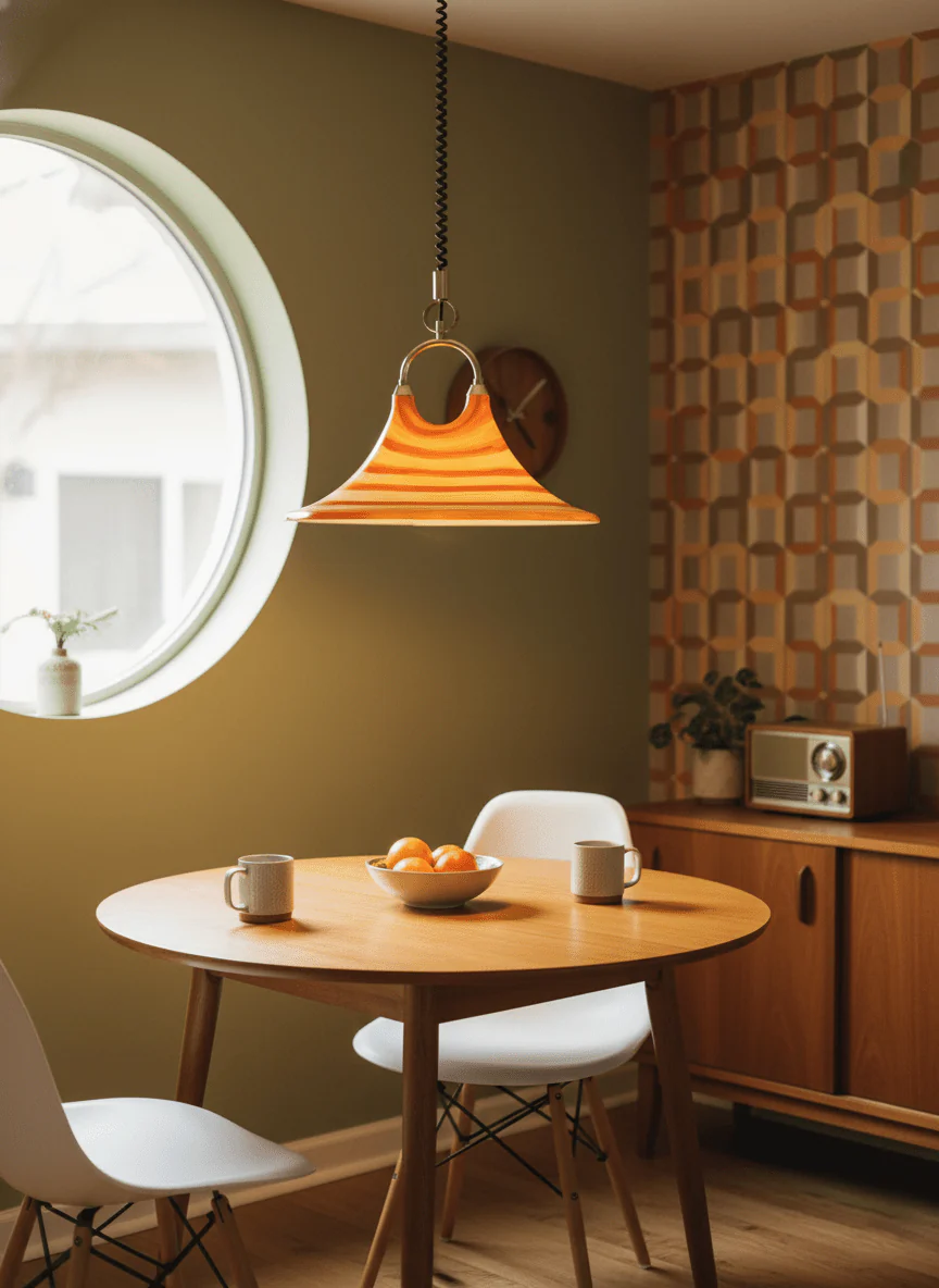 Solari Swirl Glass Pendant Light - Image 10