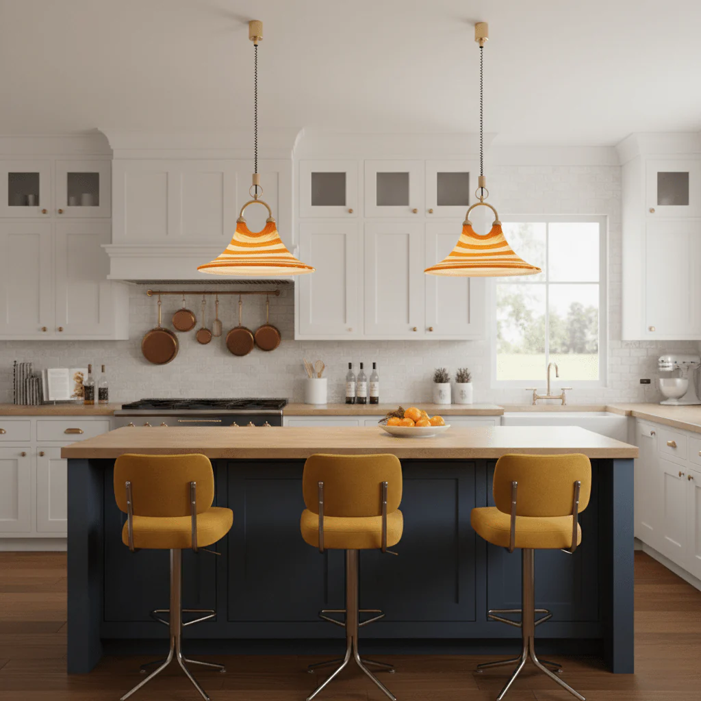 Solari Swirl Glass Pendant Light - Image 5