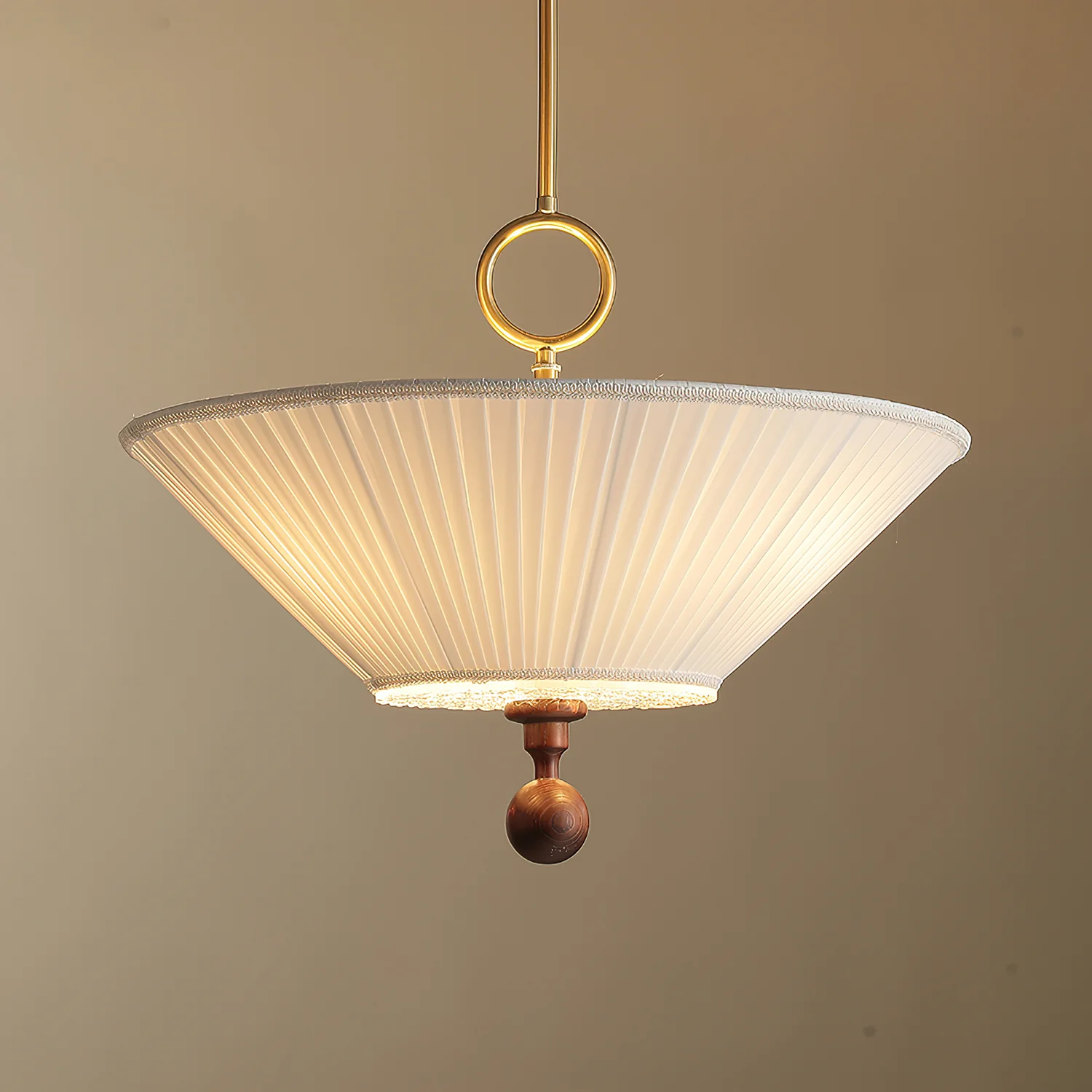 Solaria Pleated Pendant Light - Image 20