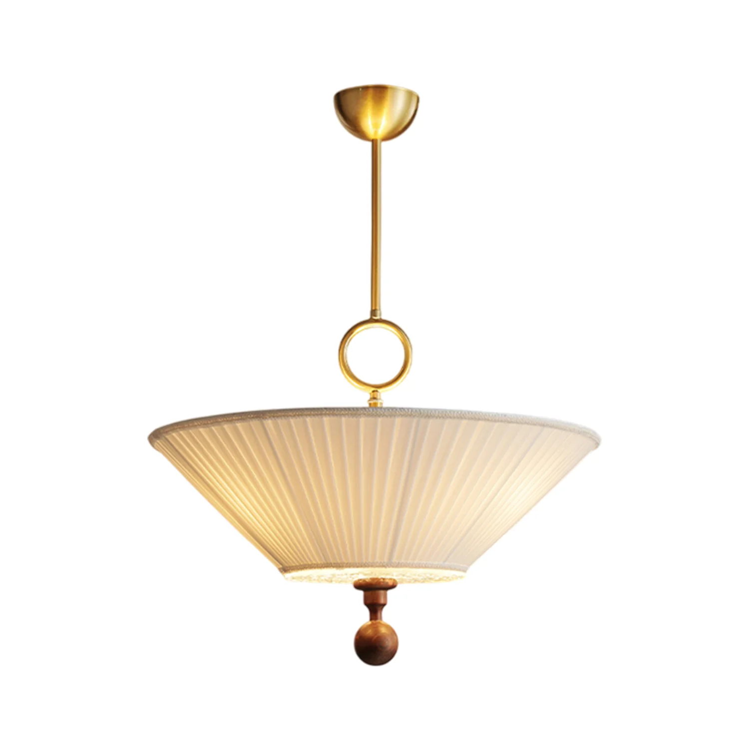 Solaria Pleated Pendant Light - Image 21
