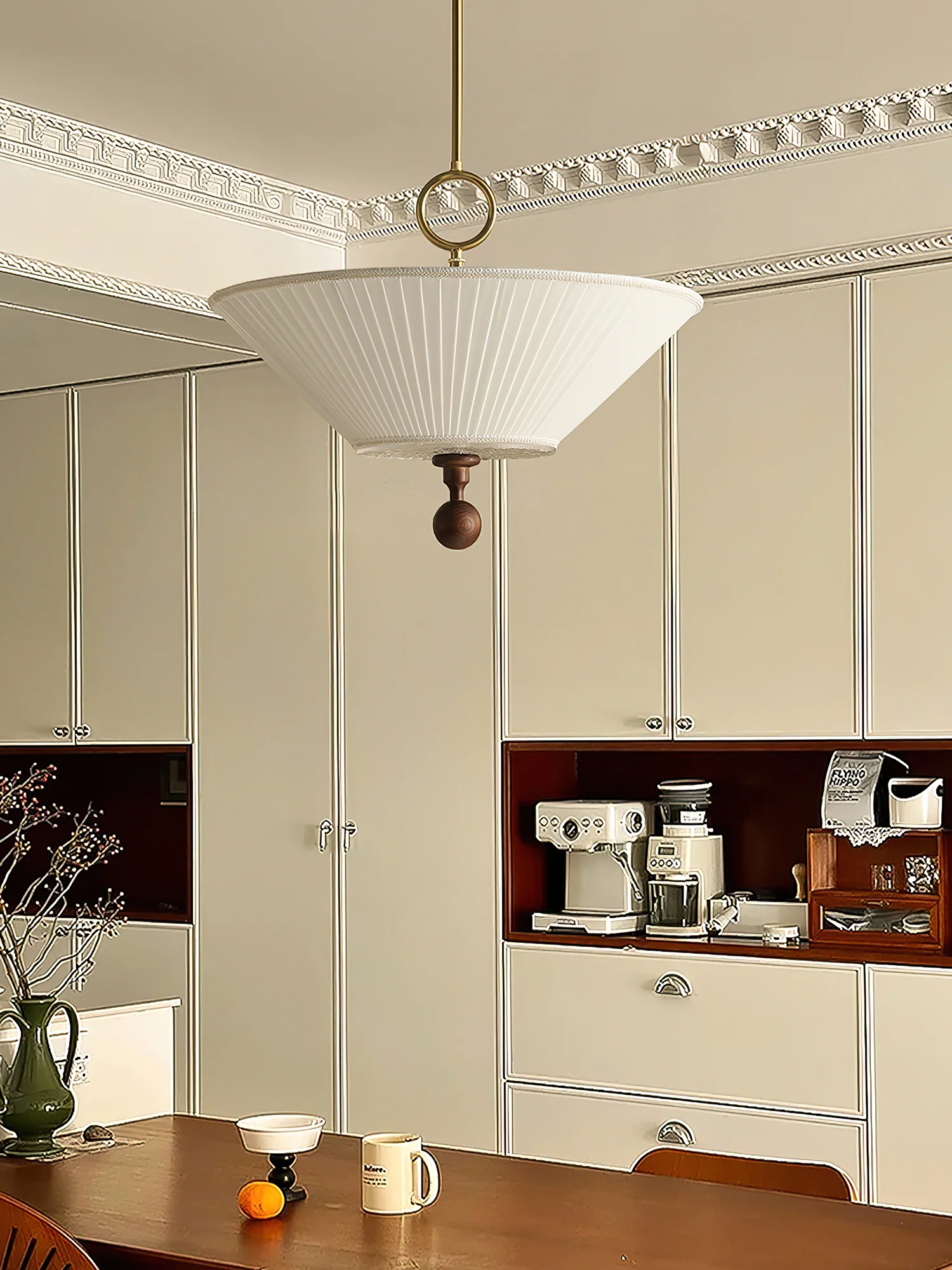 Solaria Pleated Pendant Light - Image 8
