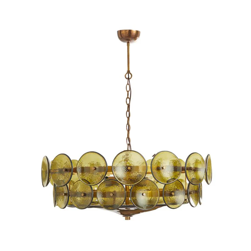 Solaris Disc Murano Chandelier - Image 37