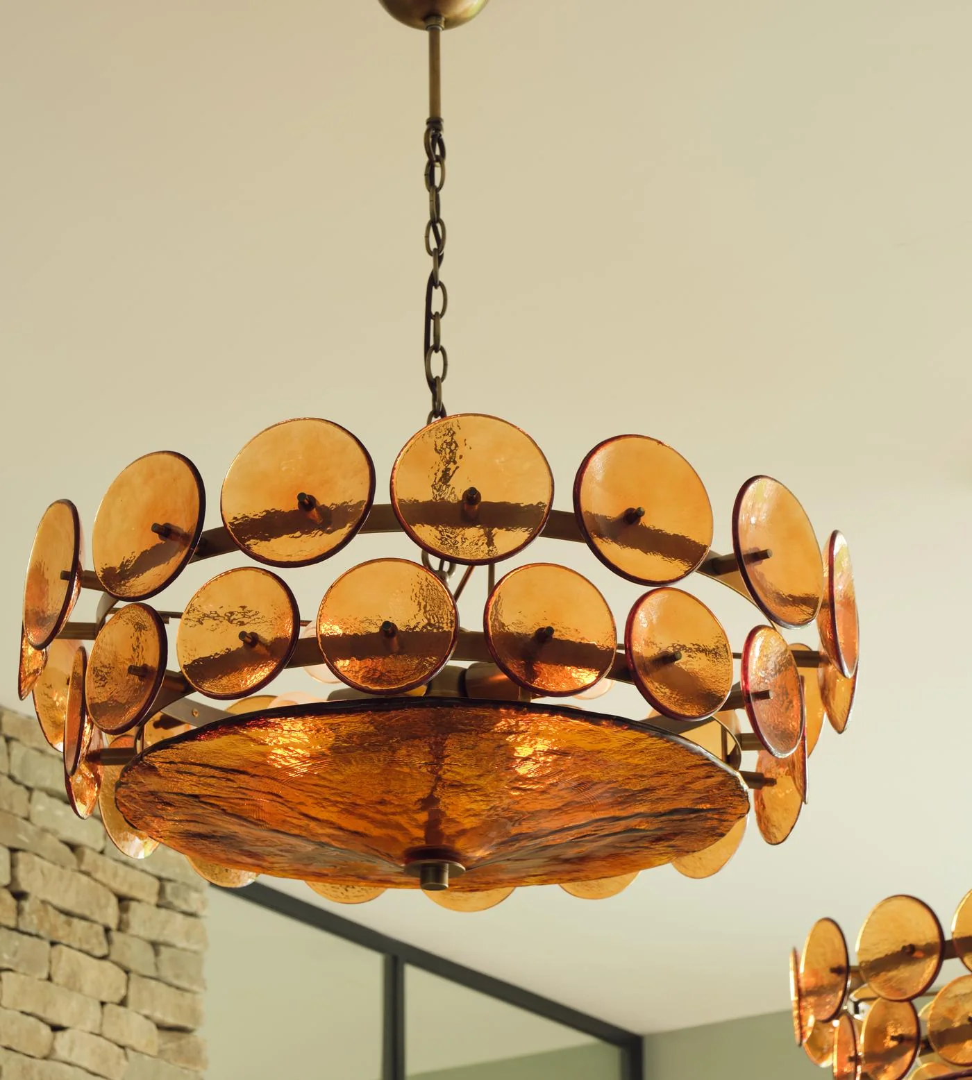 Solaris Disc Murano Chandelier - Image 55