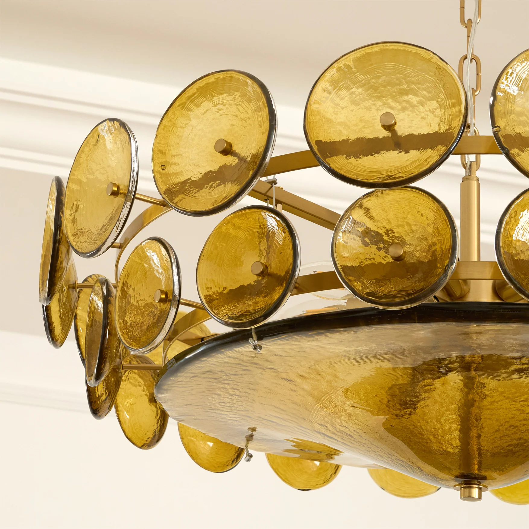 Solaris Disc Murano Chandelier - Image 61