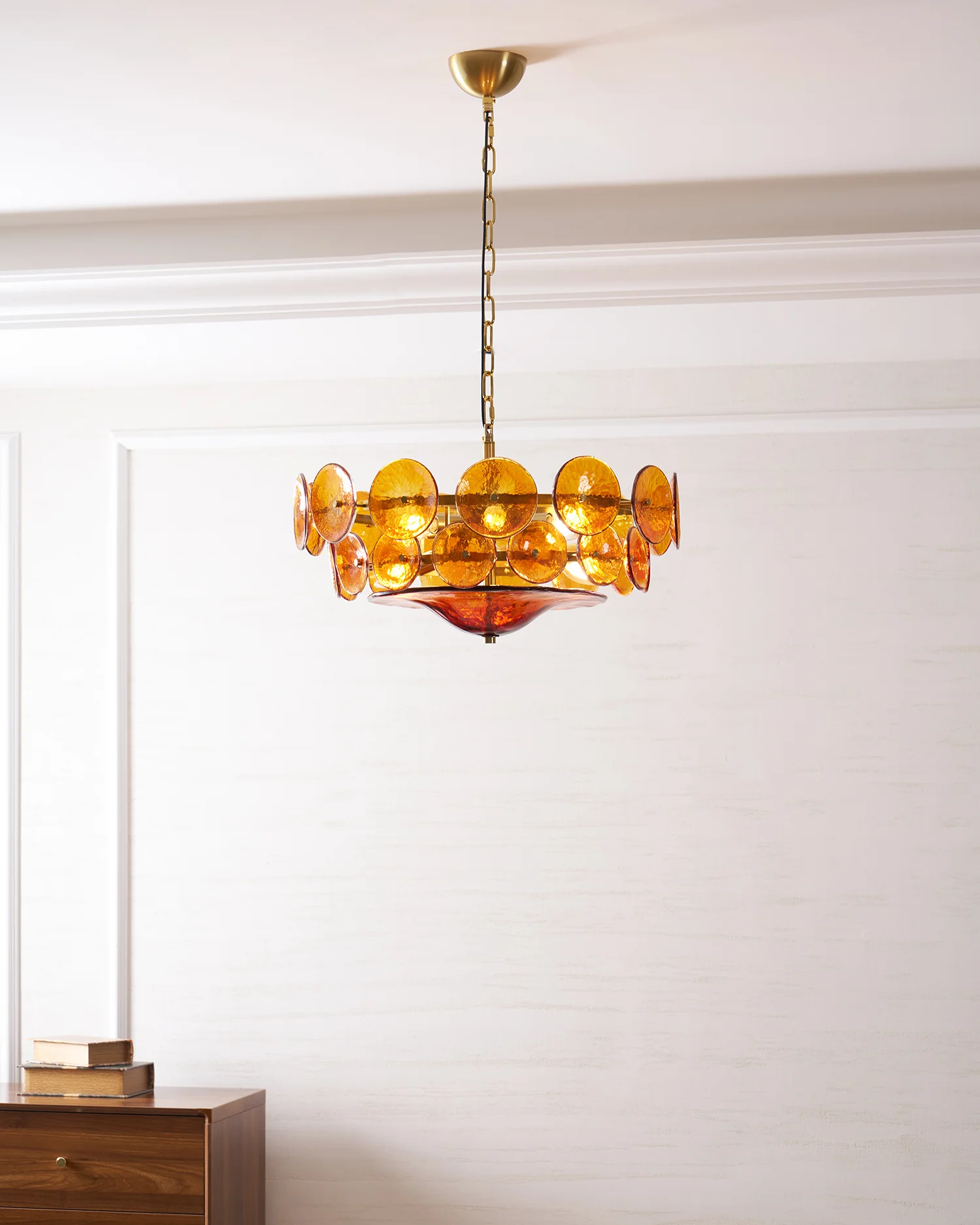 Solaris Disc Murano Chandelier - Image 69