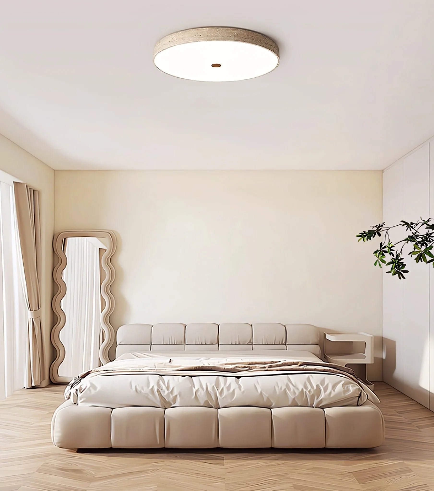 Solaro Travertine Ceiling Lamp - Image 18