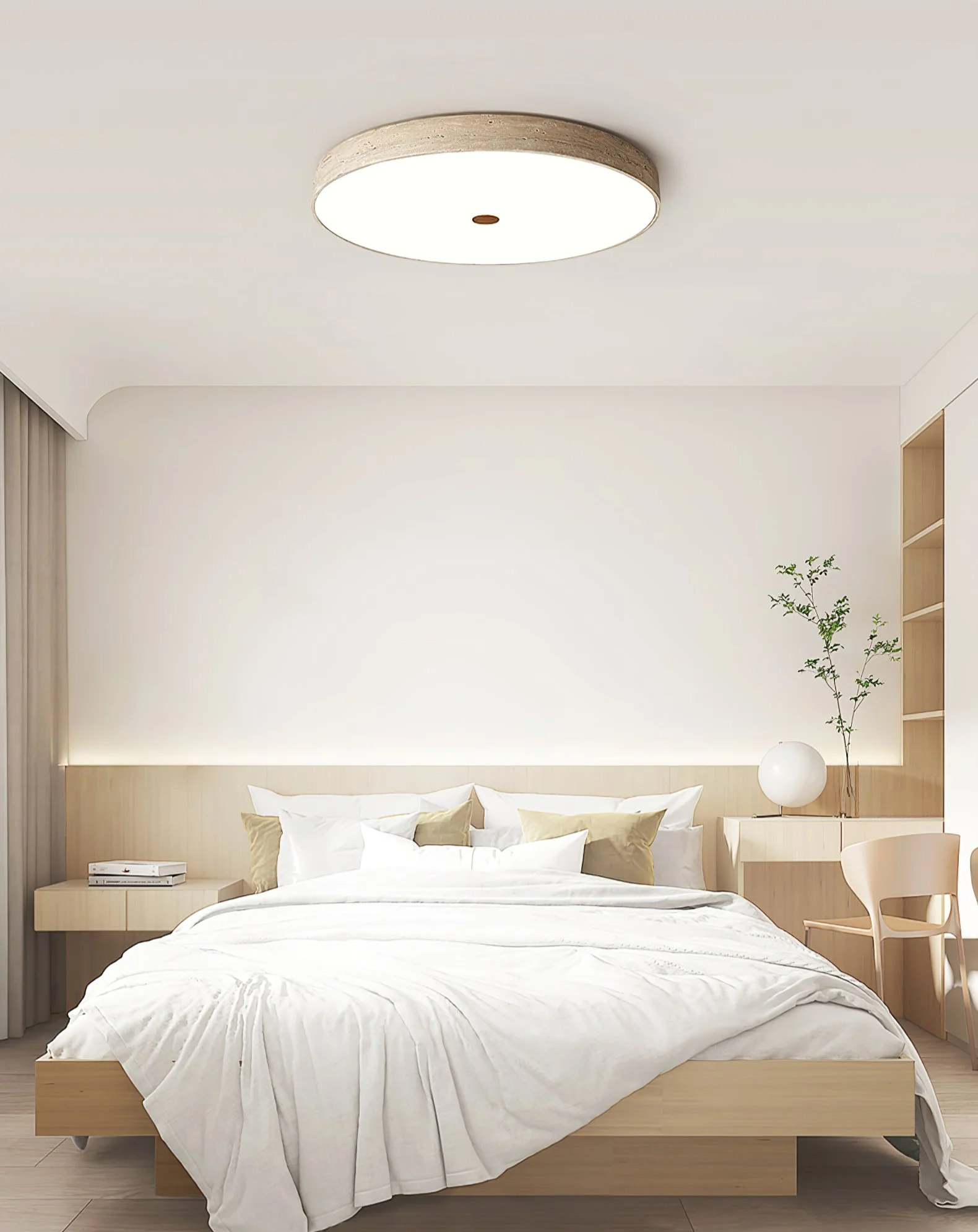 Solaro Travertine Ceiling Lamp - Image 22