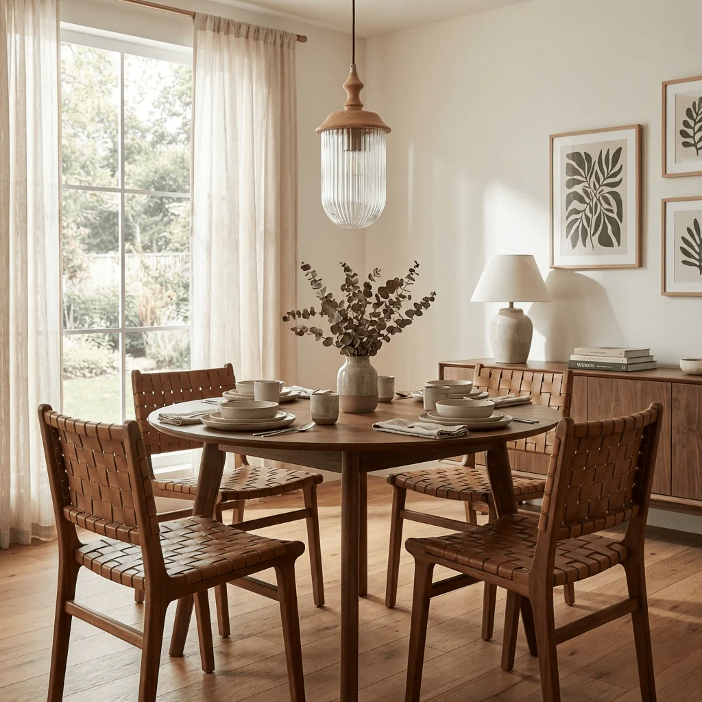 Solas Ribbed Glass Pendant Lamp - Image 5