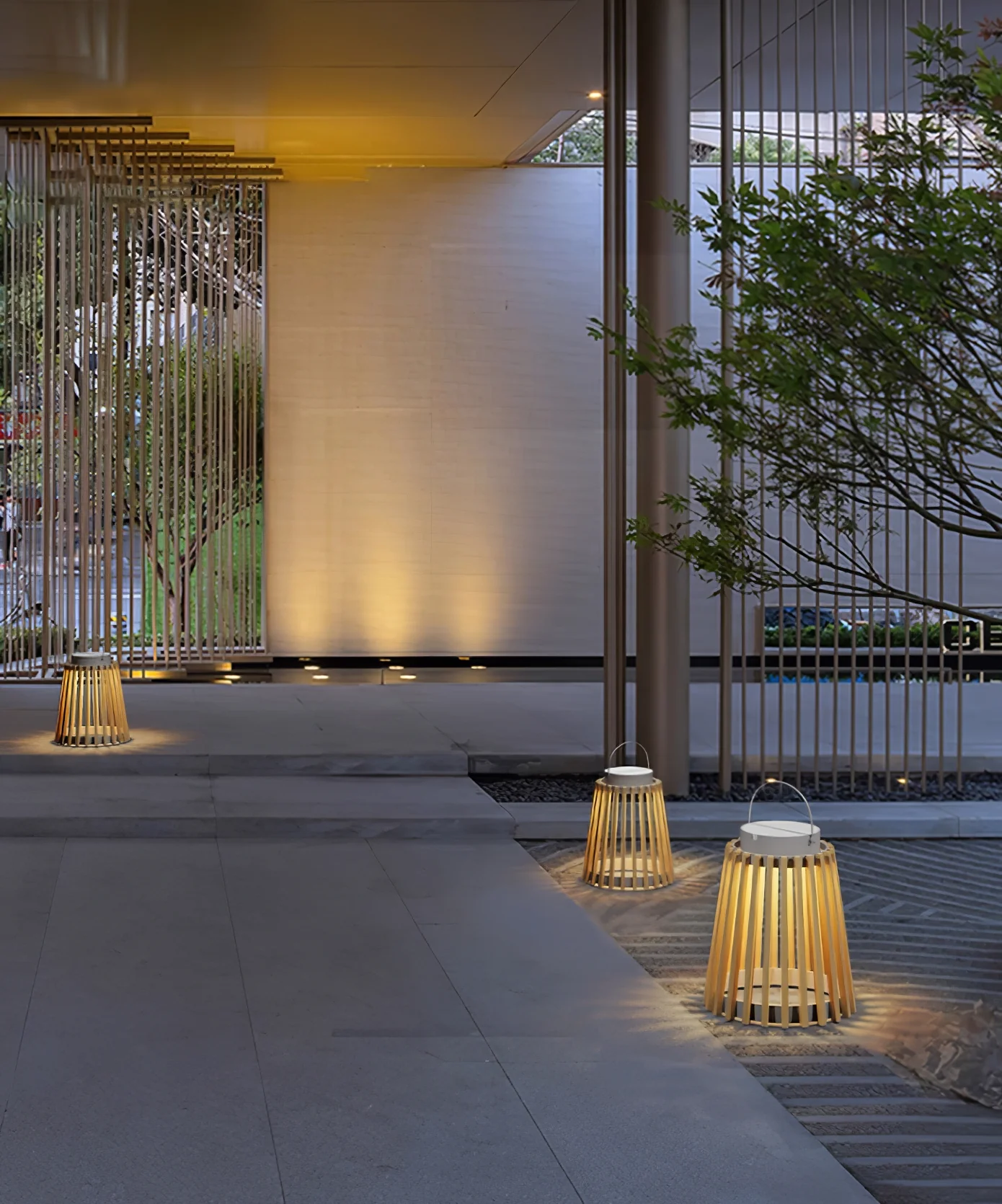 Solene Solar Outdoor Lantern Lamp - Image 6