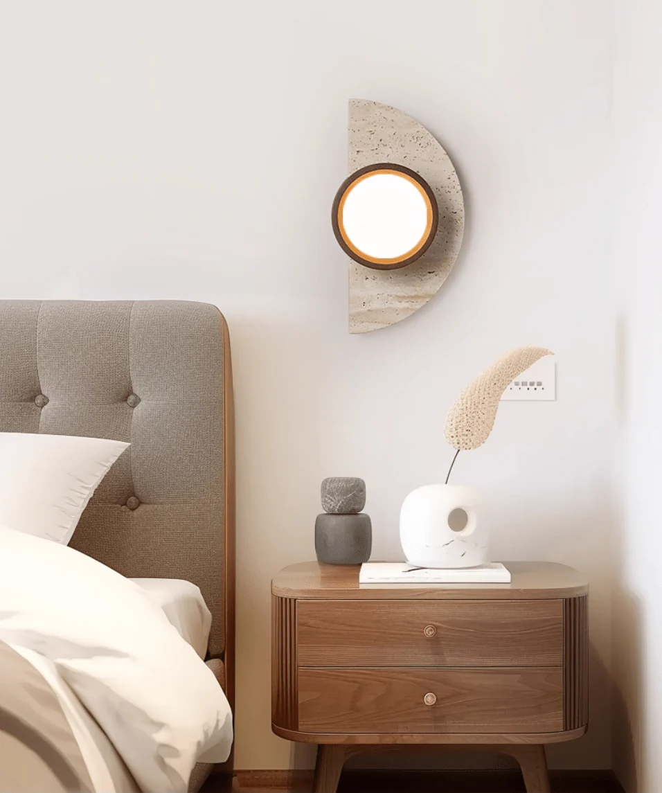 Soleners Travertine Wall Light - Image 3