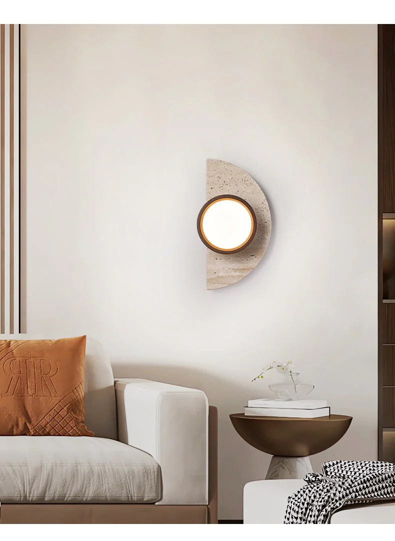 Soleners Travertine Wall Light - Image 4