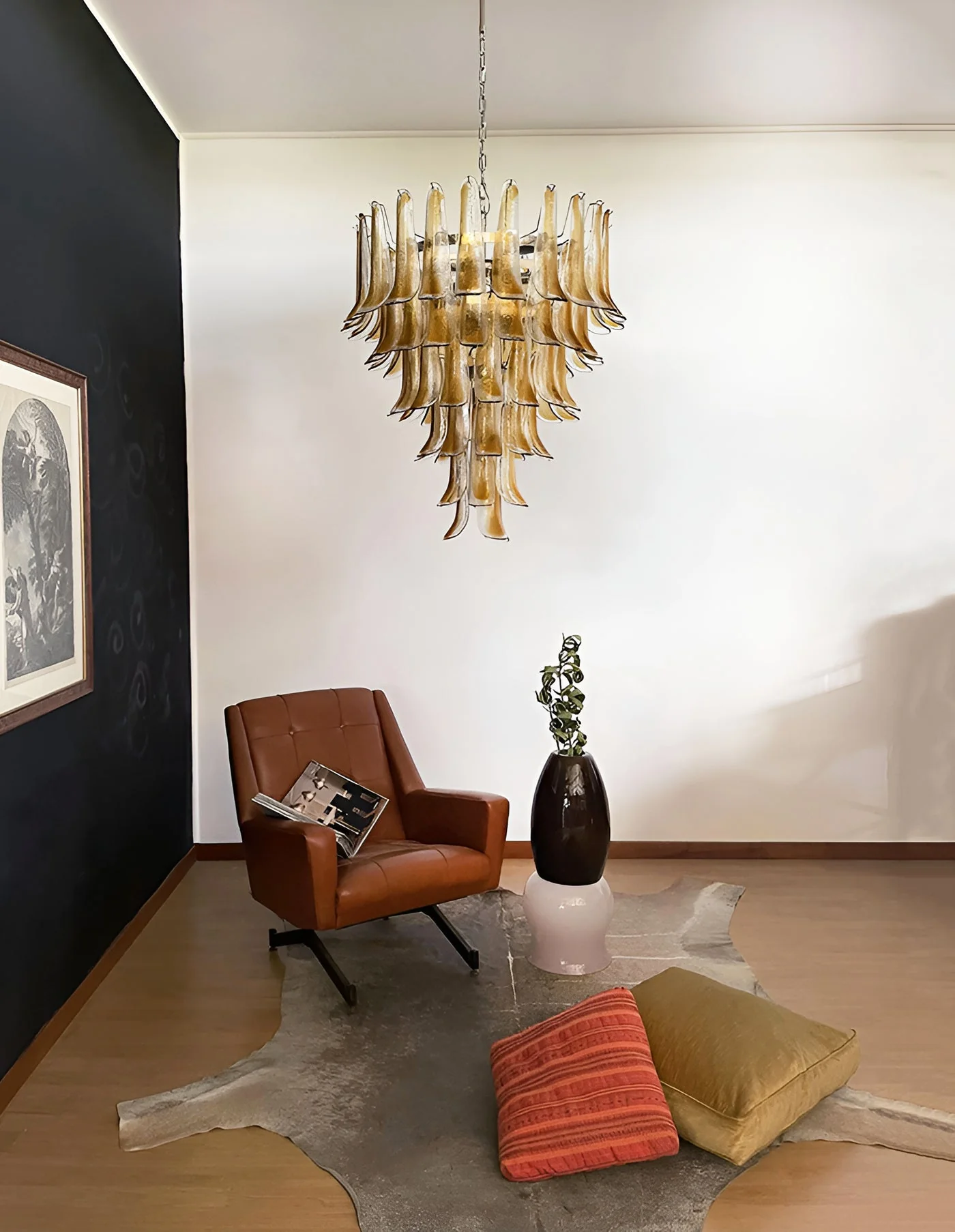 Solenne Murano Glass Chandelier - Image 4