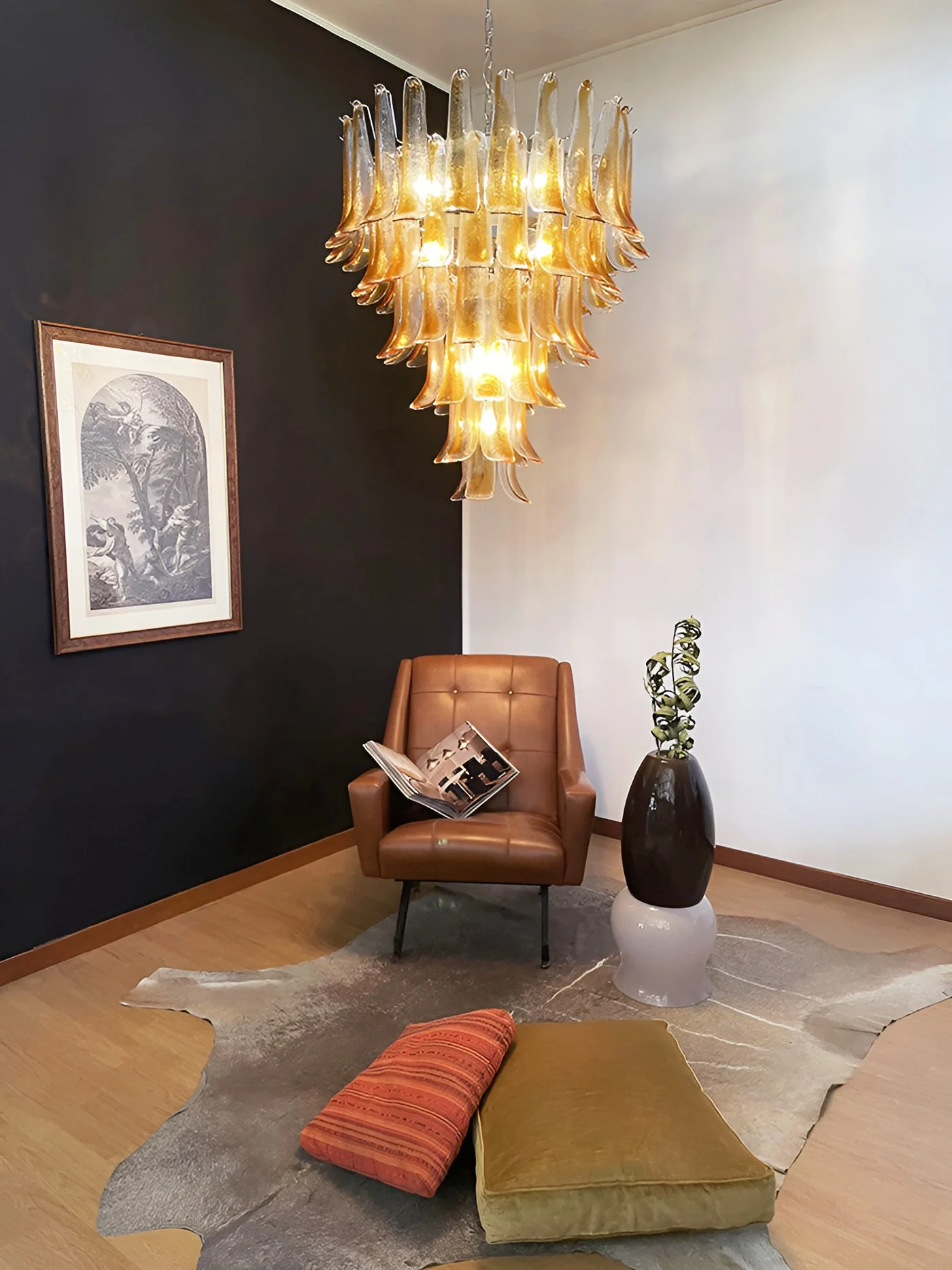 Solenne Murano Glass Chandelier - Image 5