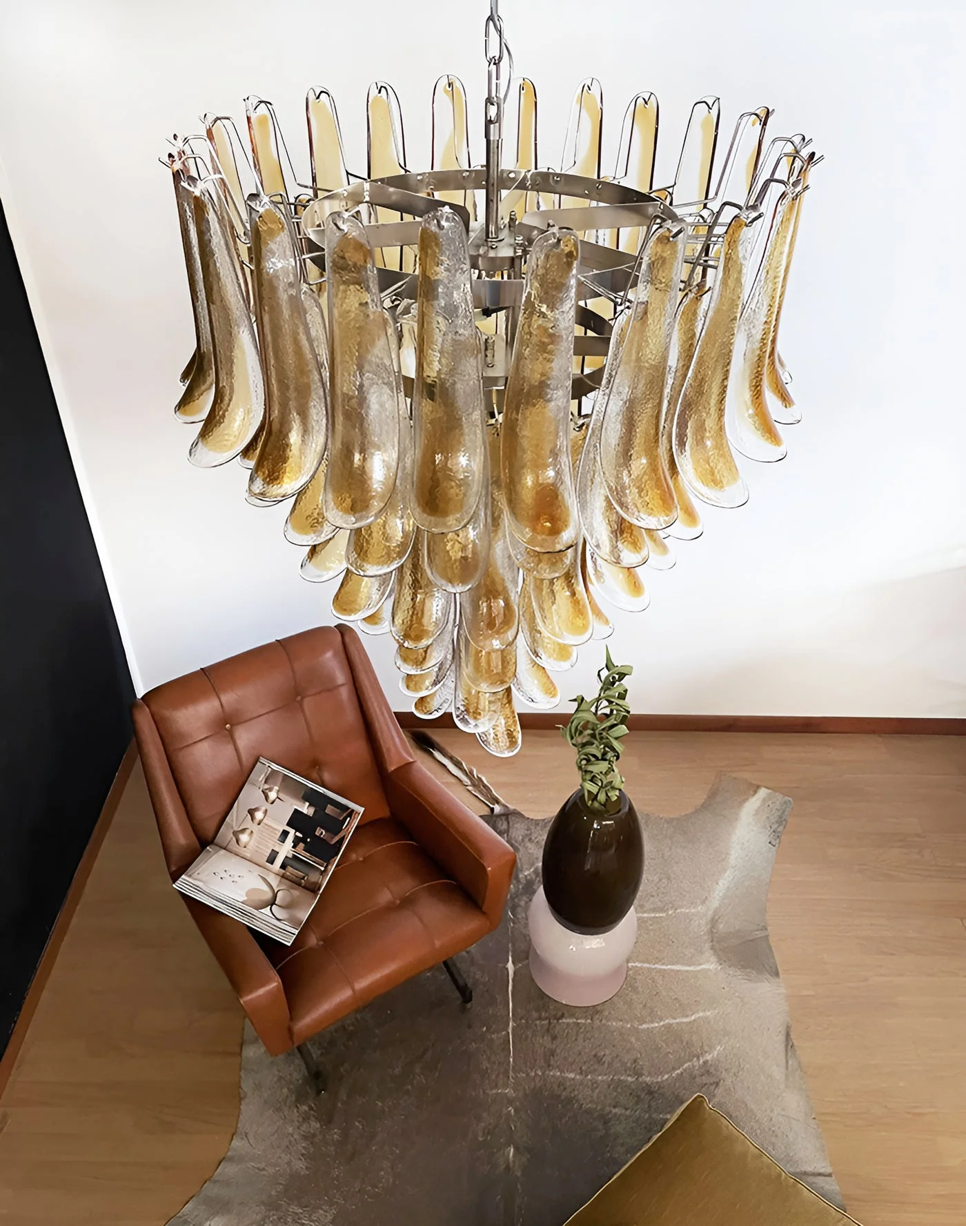 Solenne Murano Glass Chandelier - Image 7