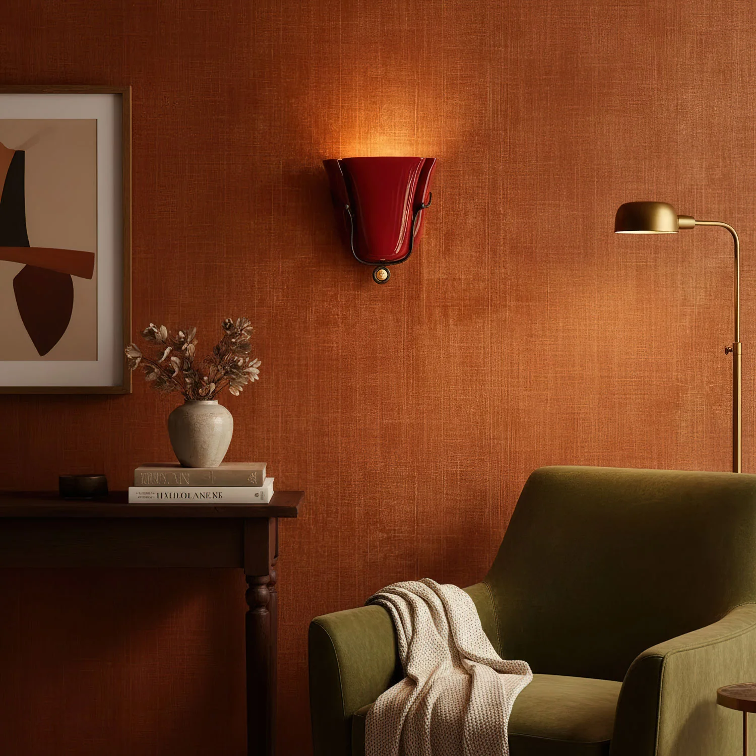 Solenne Shell Wall Sconce - Image 2