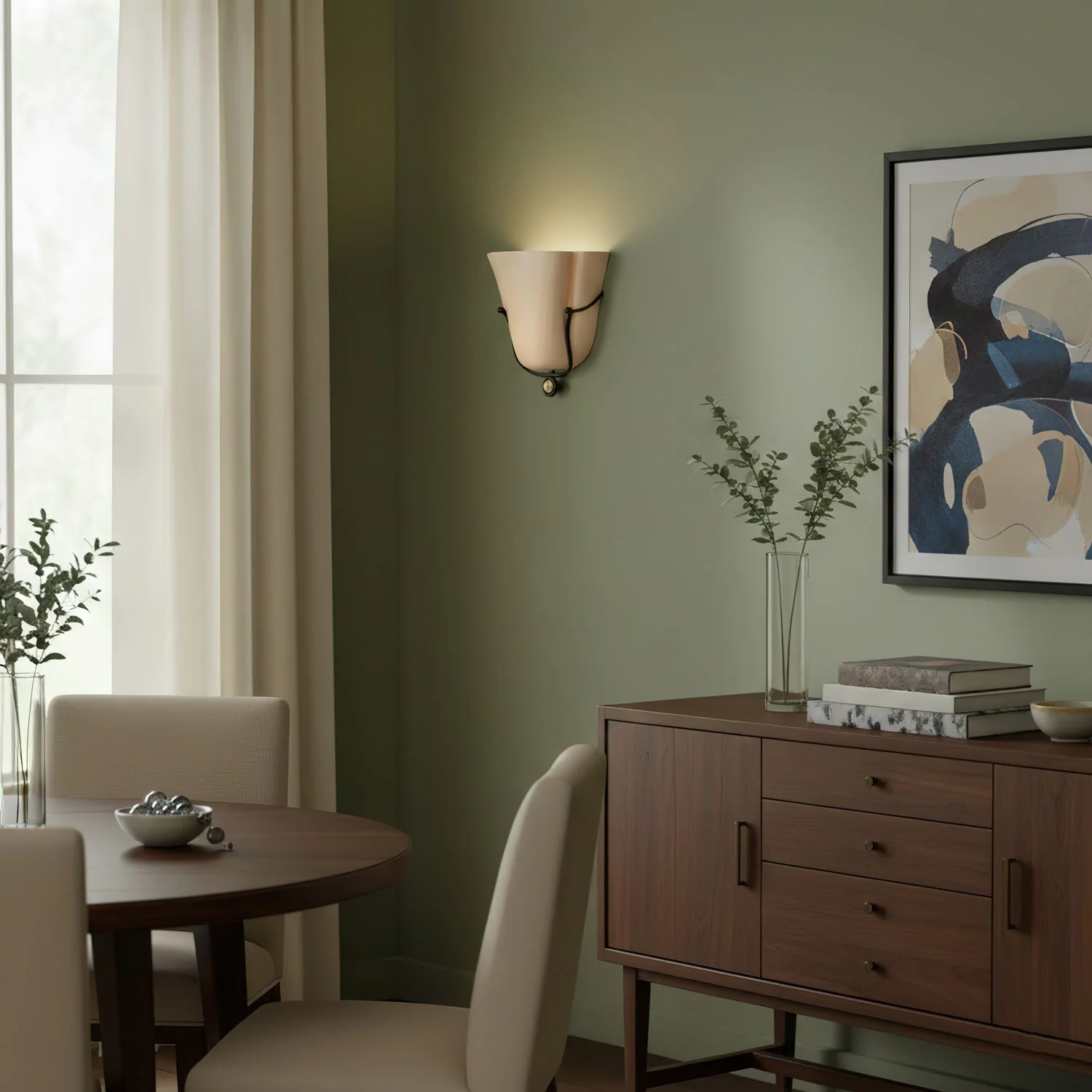 Solenne Shell Wall Sconce - Image 4