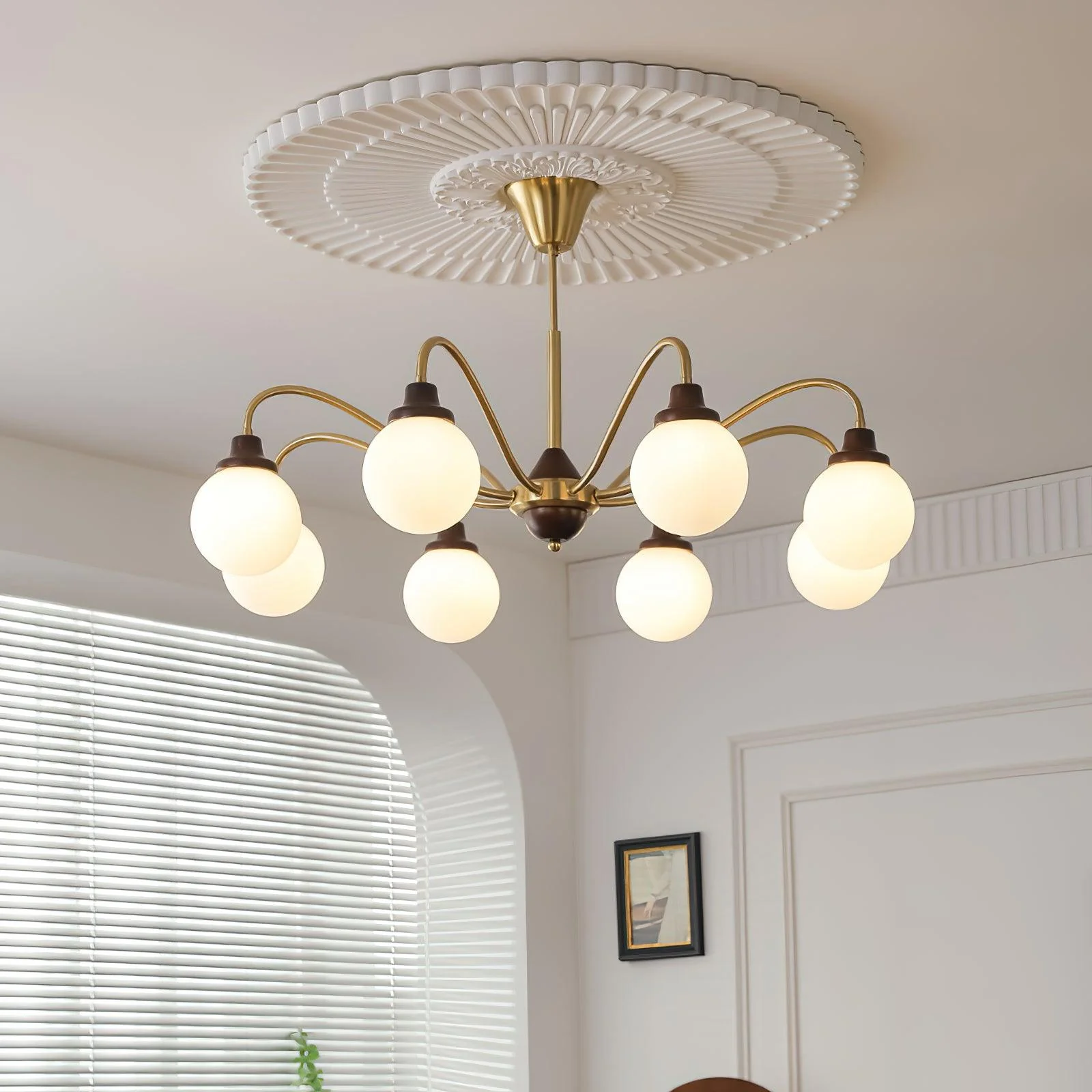 Solid Wood Magic Bean Chandelier - Image 2