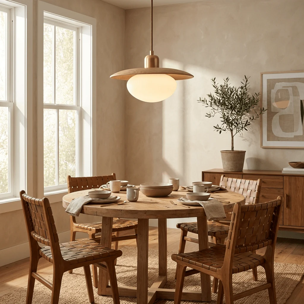 Solmere Wood Pendant Lamp - Image 2