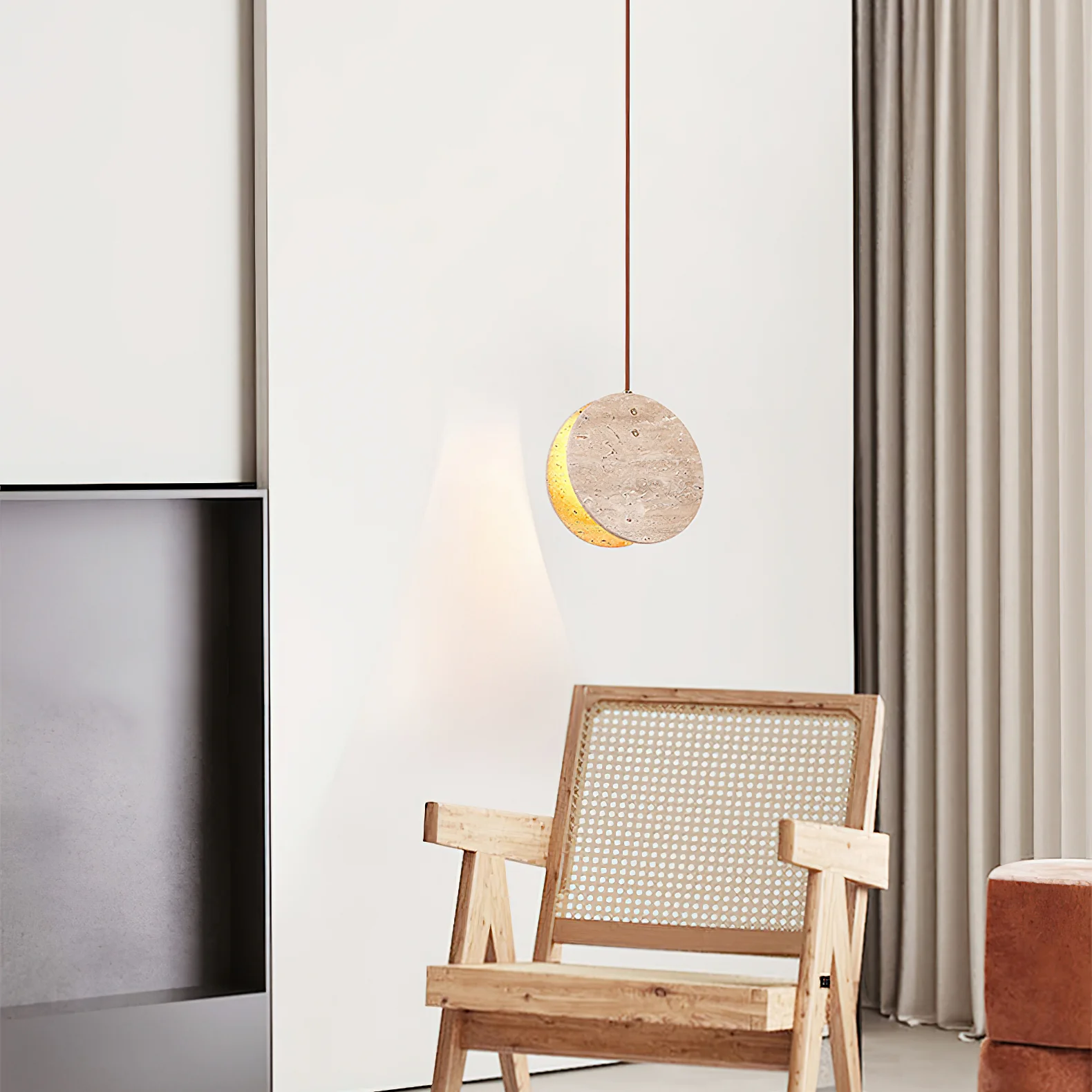 Solstice Stone Pendant Light - Image 9