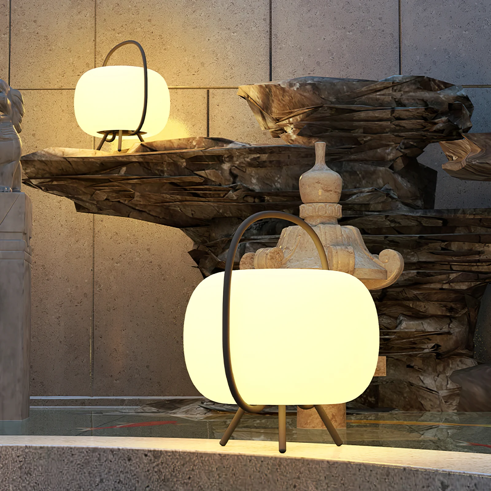 Soluna Pod Lantern Outdoor Lamp - Image 5