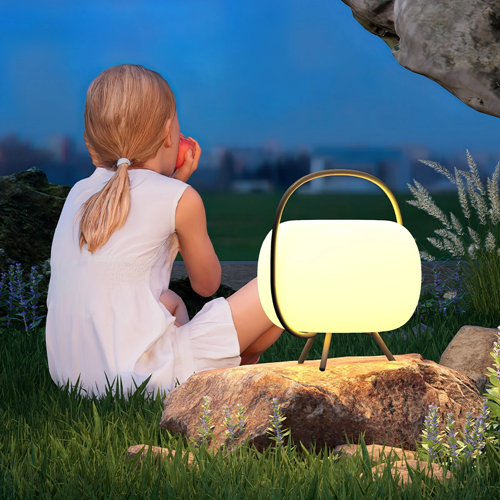 Soluna Pod Lantern Outdoor Lamp - Image 6