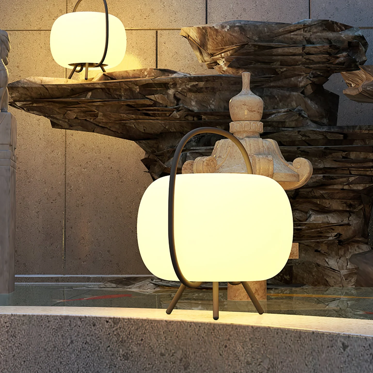 Soluna Pod Lantern Outdoor Lamp - Image 8