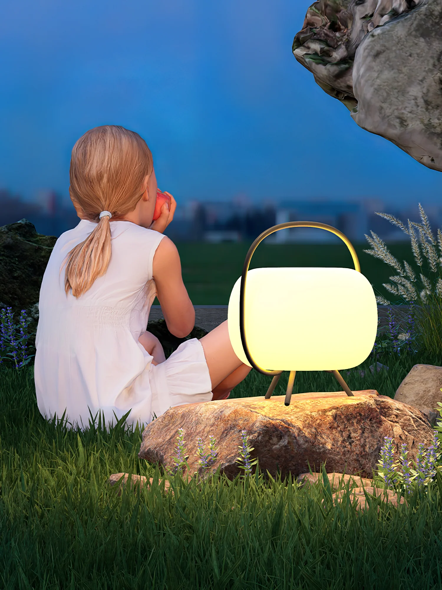 Soluna Pod Lantern Outdoor Lamp - Image 9