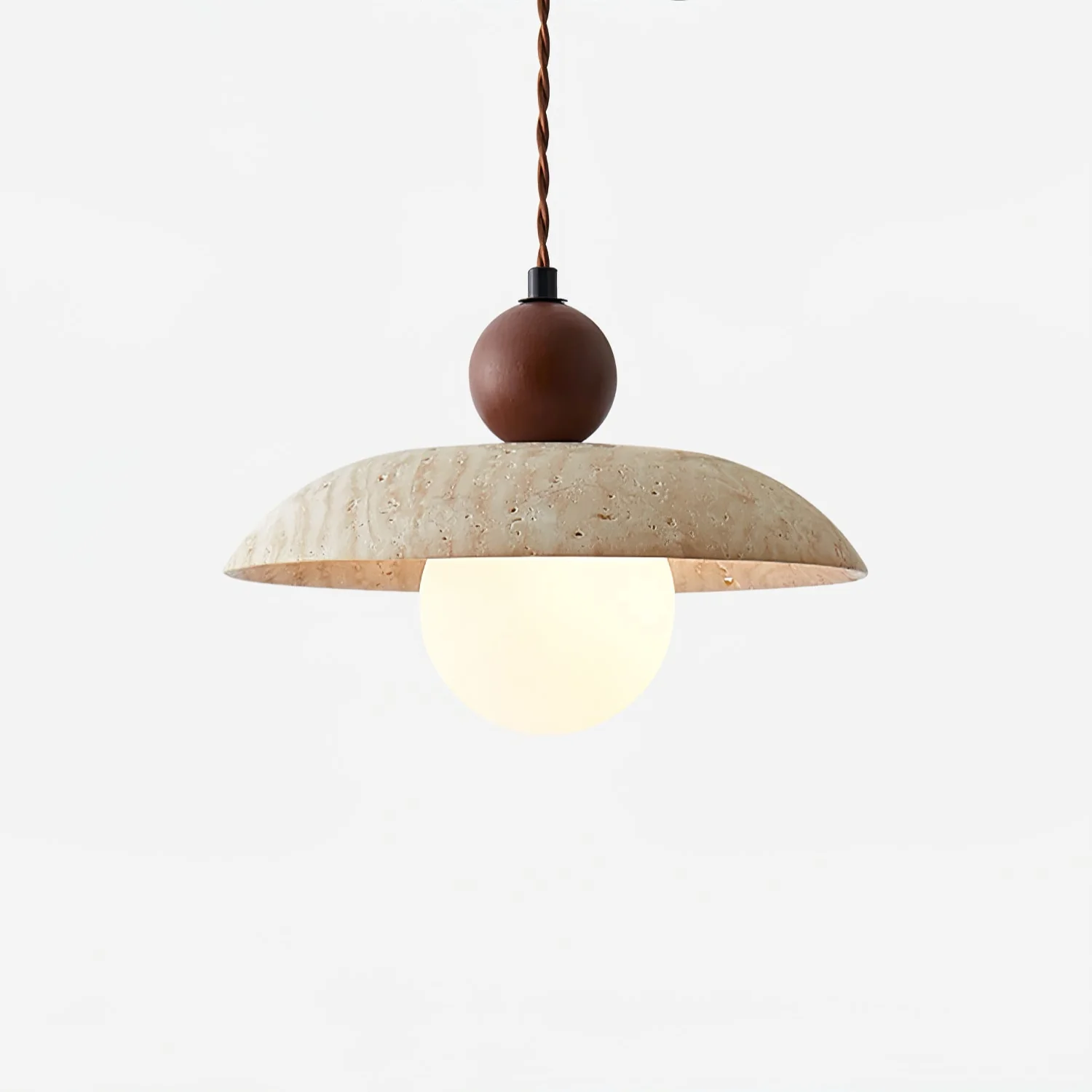 Soluna Travertine Pendant Light - Image 10