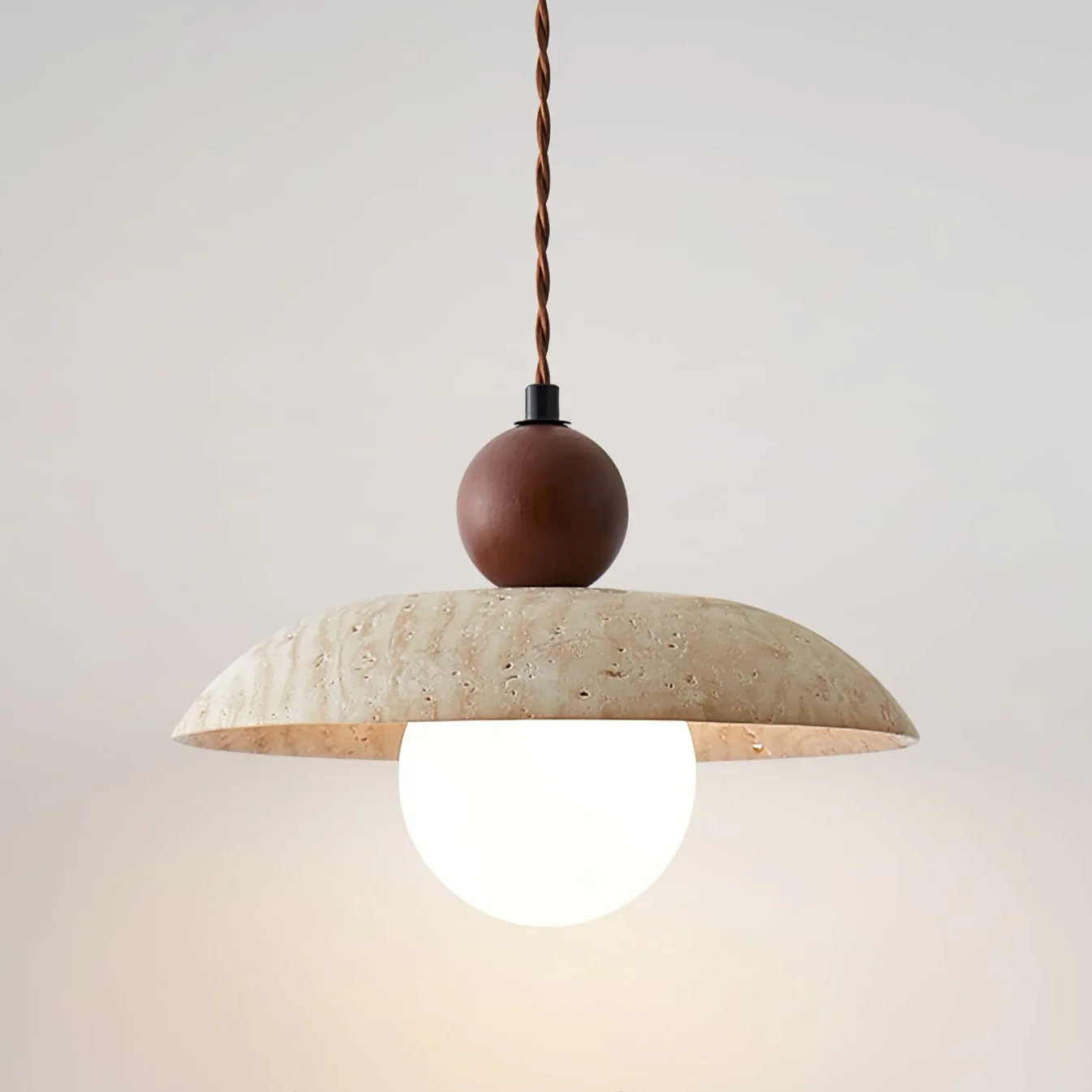 Soluna Travertine Pendant Light - Image 11