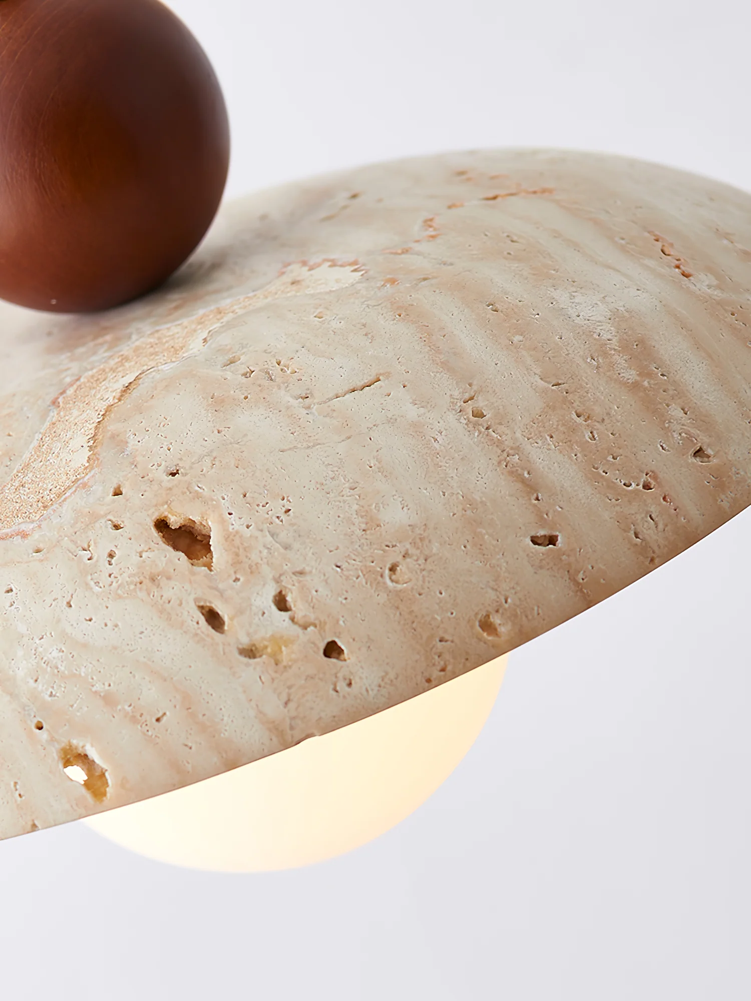 Soluna Travertine Pendant Light - Image 4