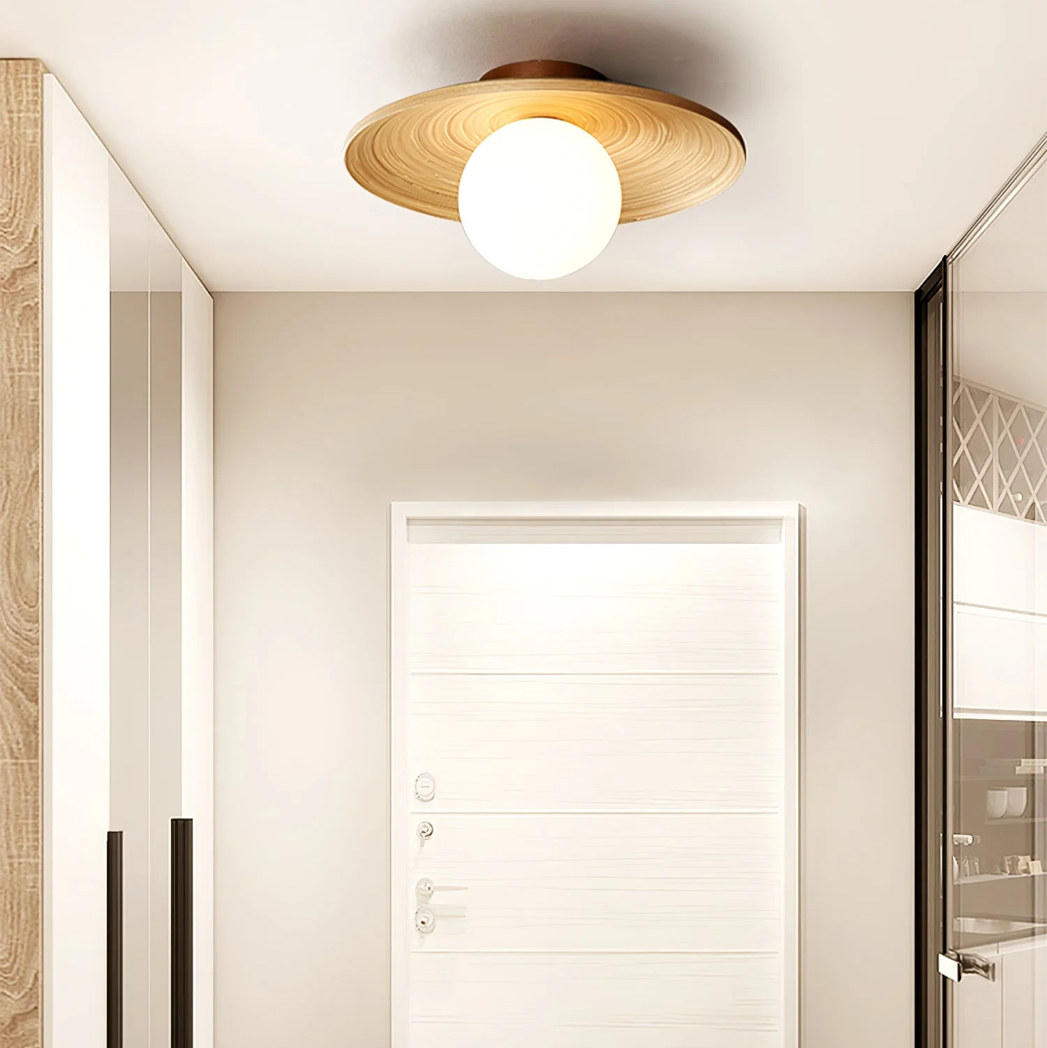 Soluna Wood Ceiling Light - Image 17