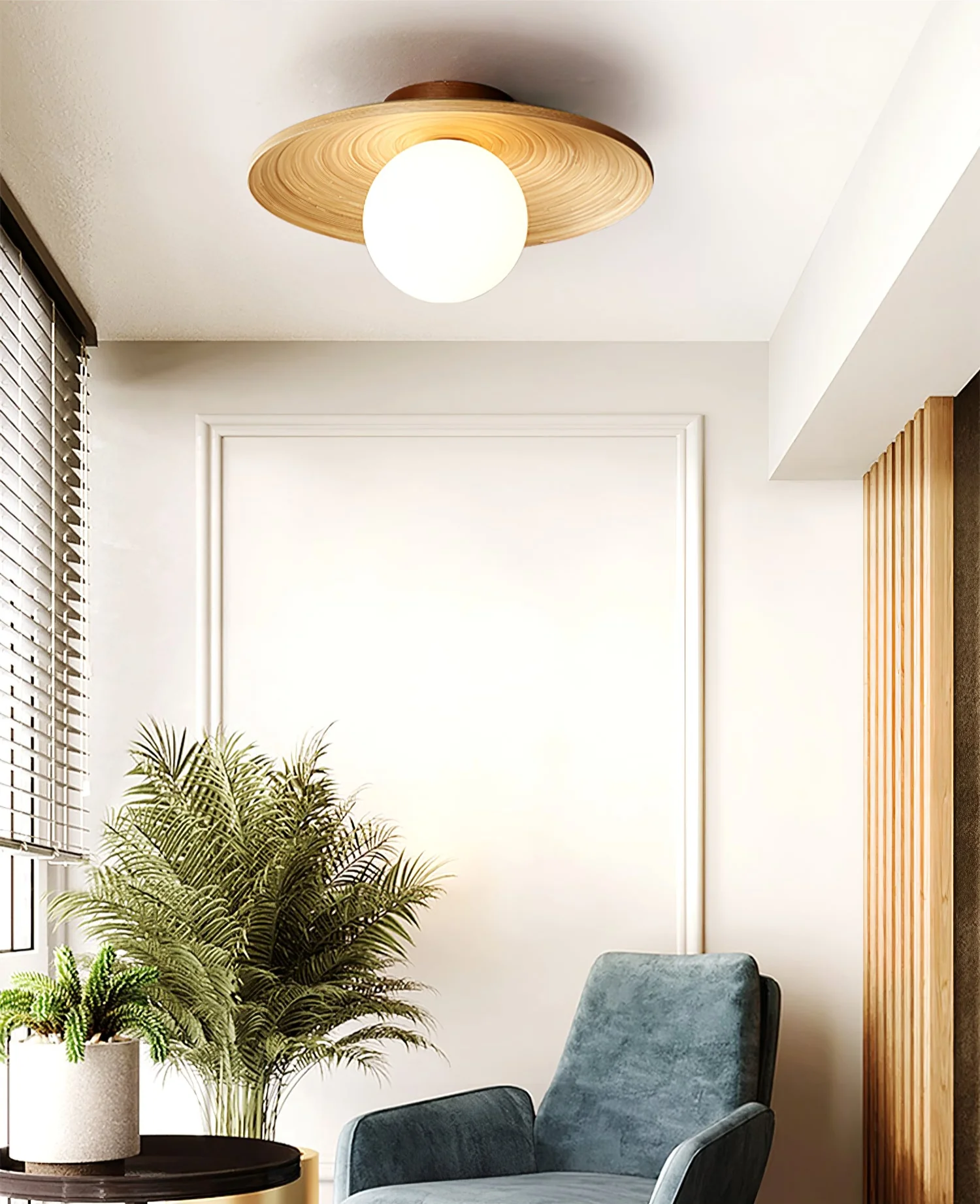 Soluna Wood Ceiling Light - Image 19