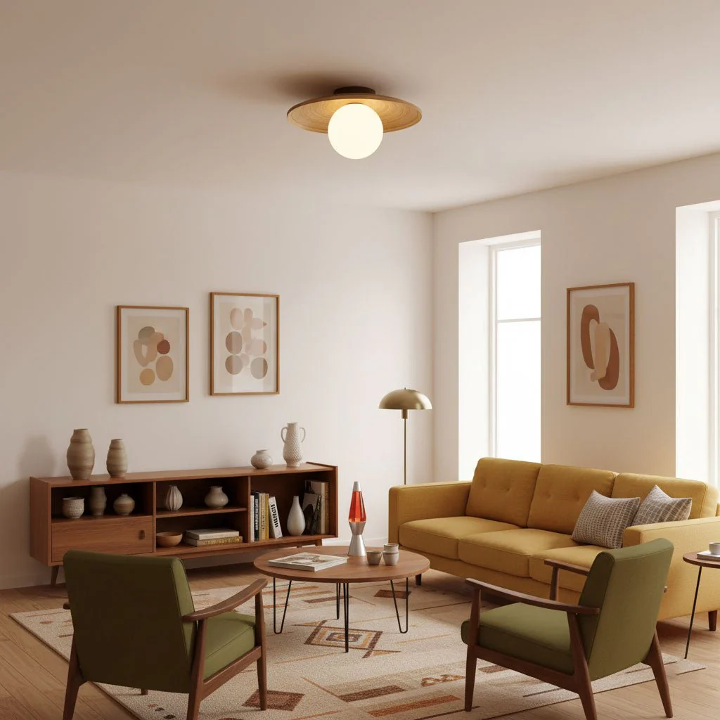 Soluna Wood Ceiling Light - Image 2