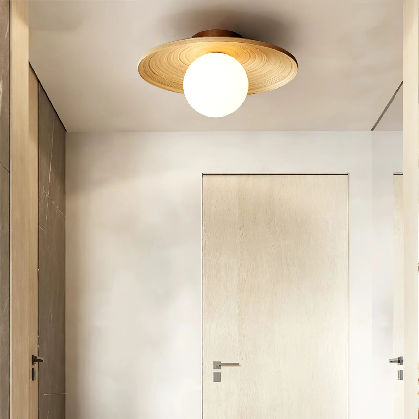 Soluna Wood Ceiling Light - Image 8