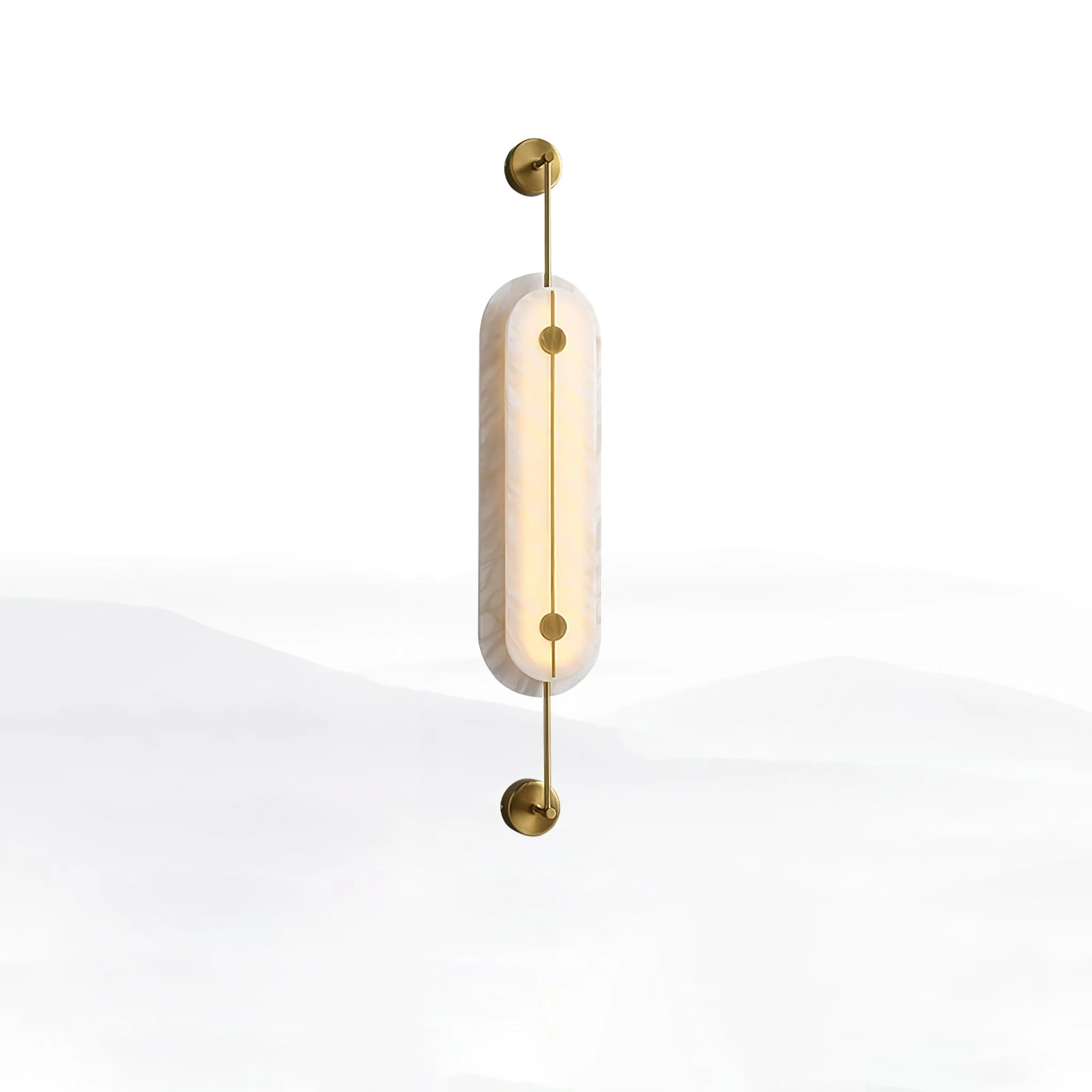 Solvane Alabaster Wall Sconce - Image 7