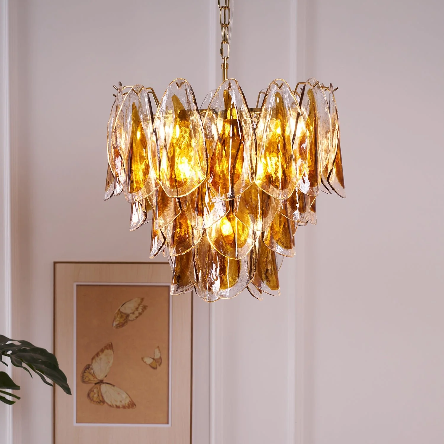 Solviva Murano Glass Chandelier - Image 4