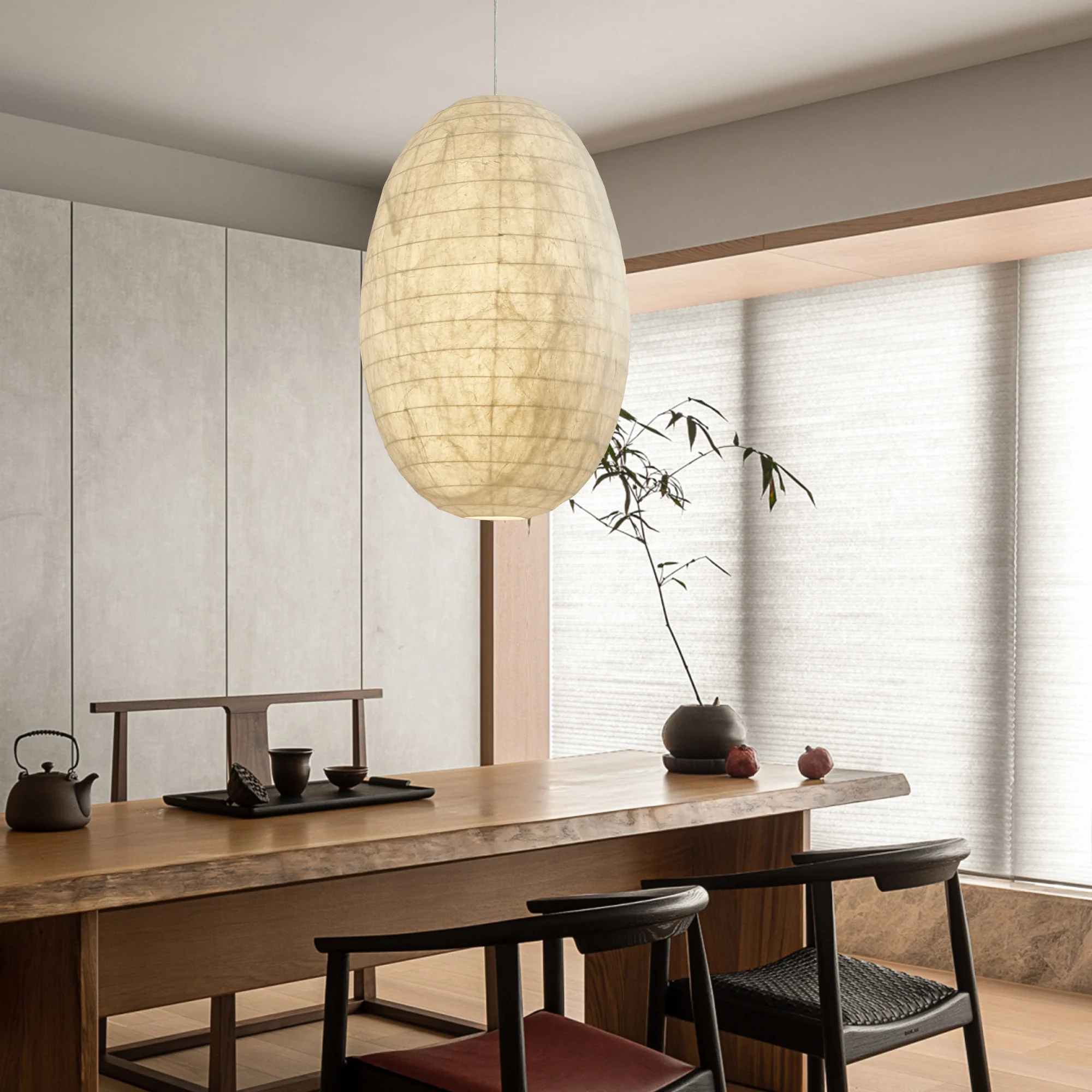 Sophia Silk Pendant Lamp - Image 4