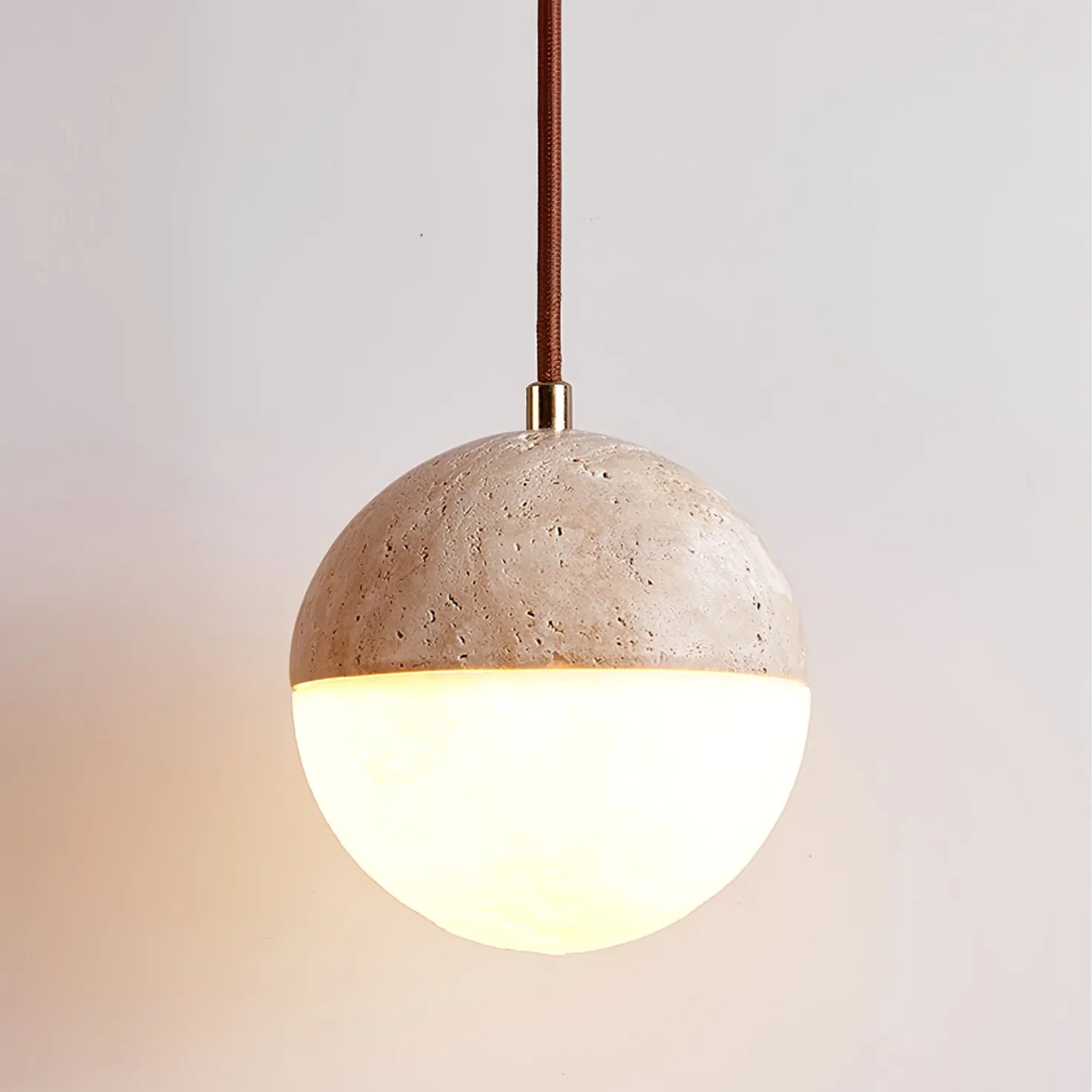 Soren Travertine Pendant Light - Image 10